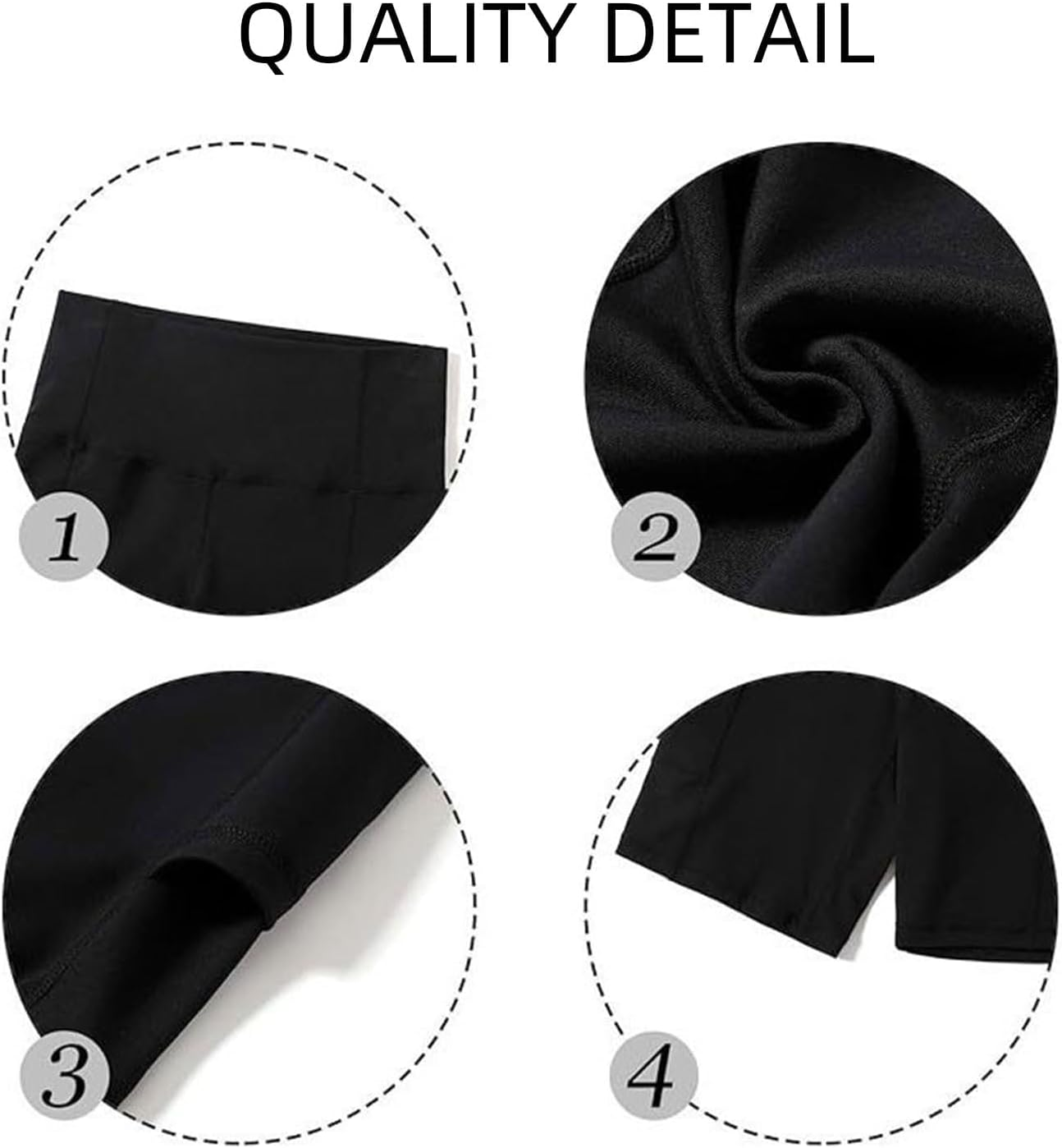 Luzcauwy High Waist Yoga Shorts for Women with Tummy Control and Deep Pockets, Black Workout Athletic Shorts, Running Shorts Women, Ideal for Sports & Fitness Activities image number 5