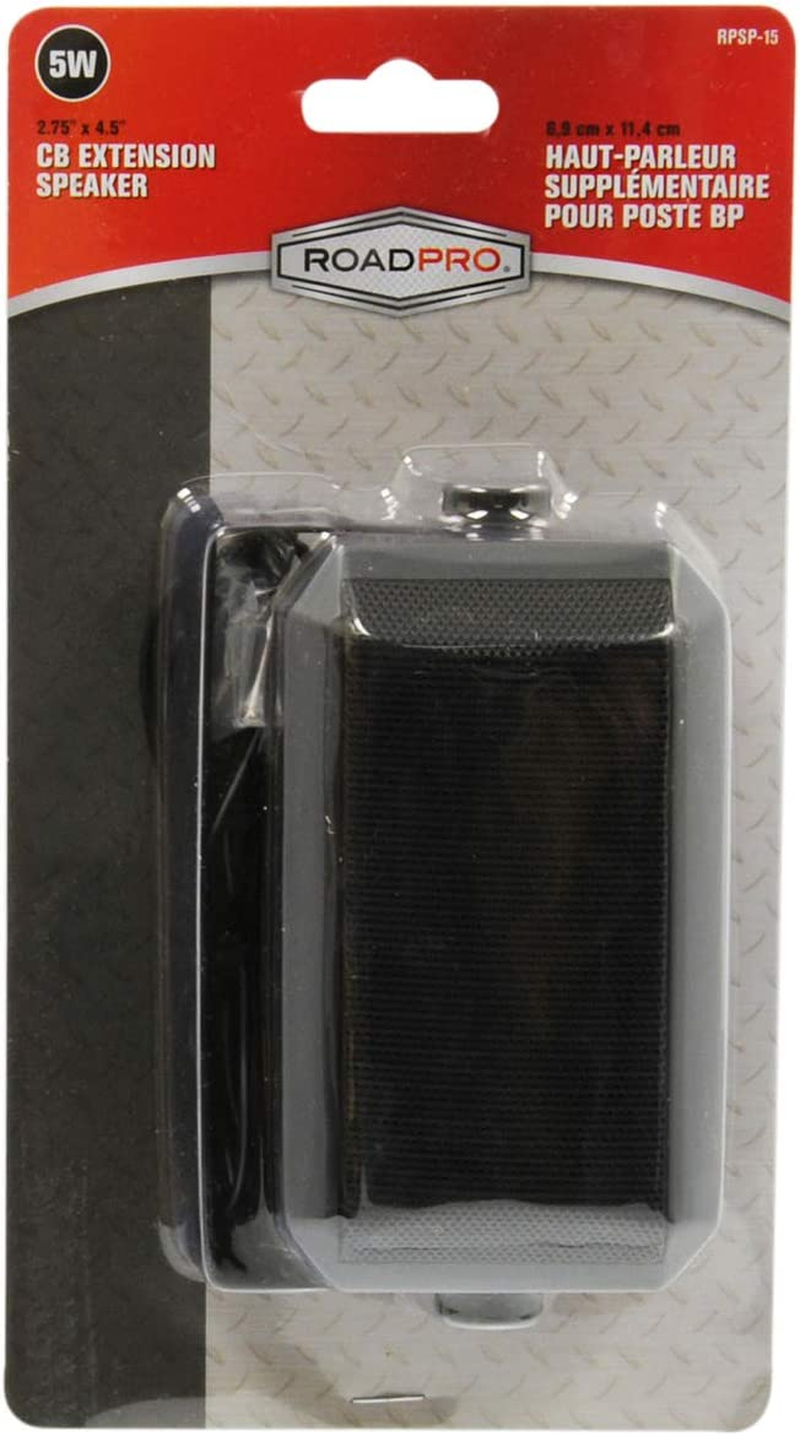 Roadpro (RPSP-15) 2-3/4'' X 4-1/2" Universal CB Extension Speaker with Swivel Bracket image number 3