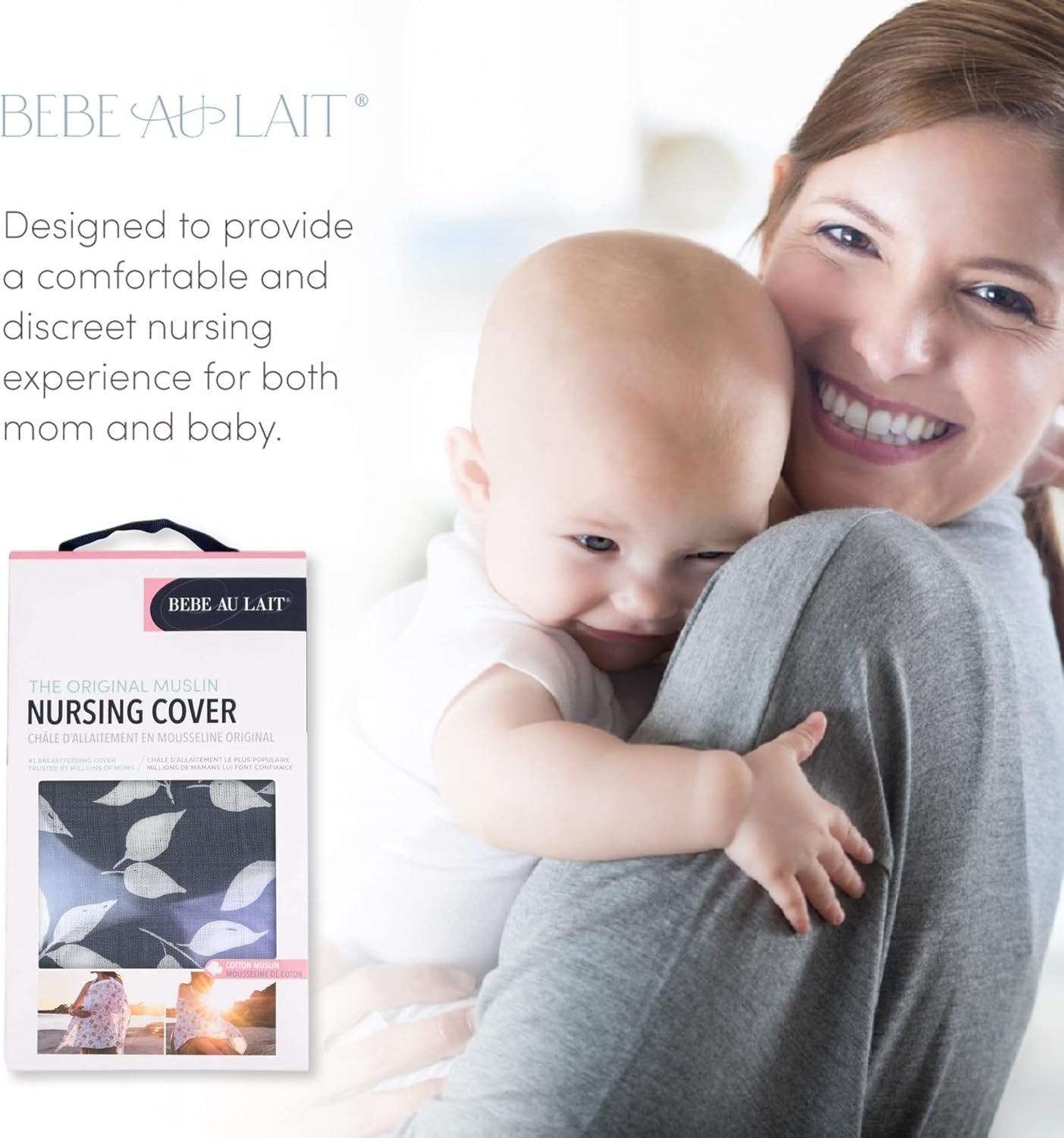 Boho Muslin Nursing Cover image number 3