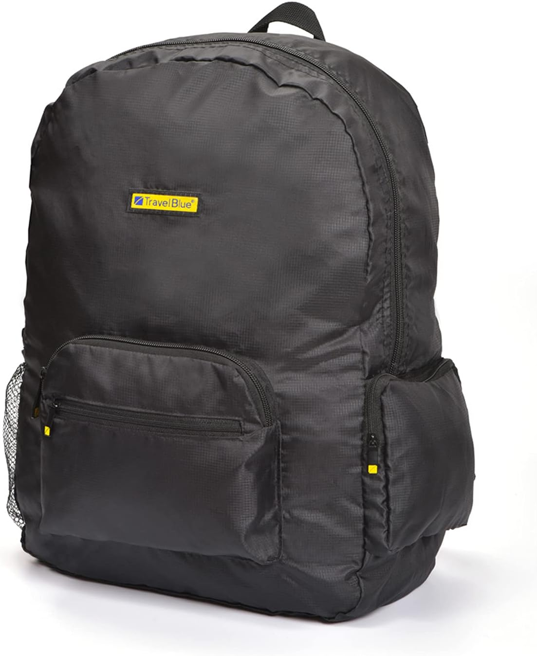 Travel Blue Foldable Backpack - Lightweight 11L and 20L Compact Polyester Rucksack with Padded Straps, Main Compartment and Side Pocket