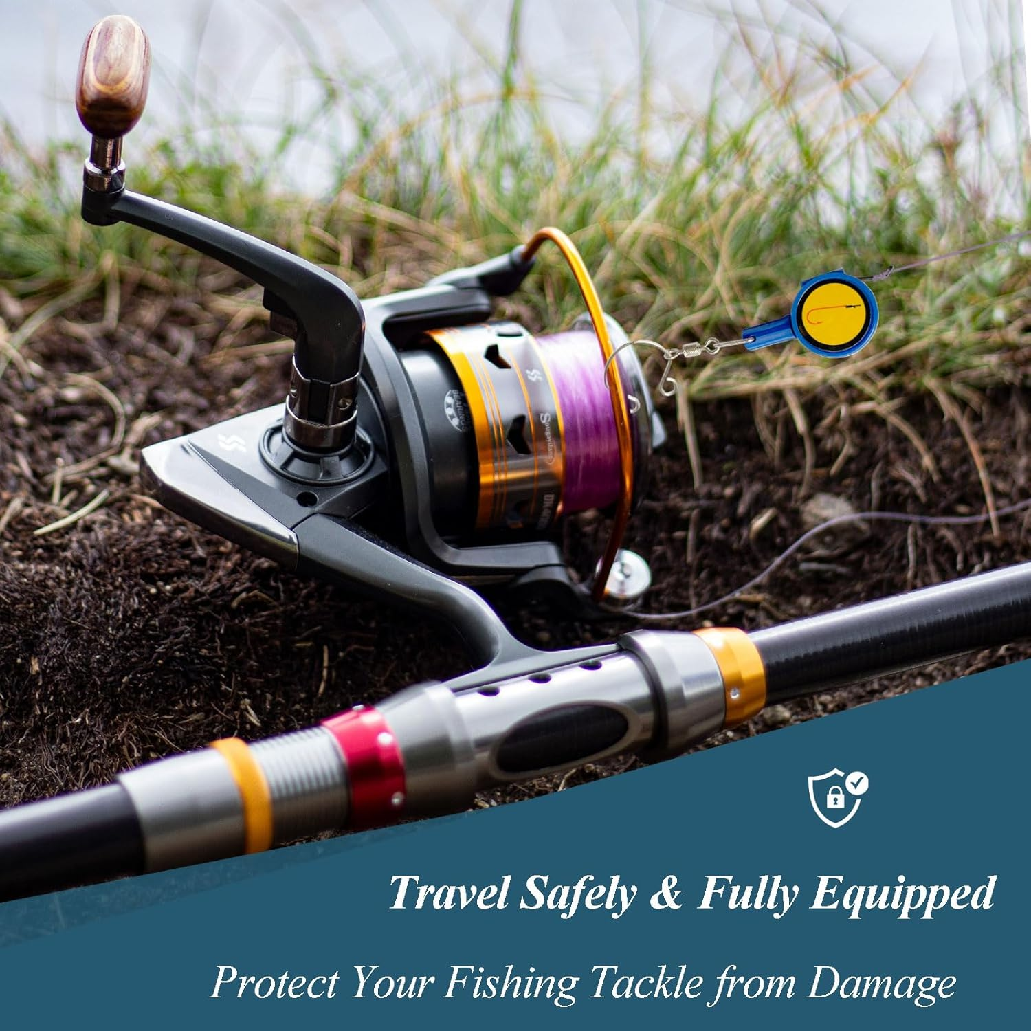 Fishing Knot Tying & Hook Fixing Kit 4Pcs &mdash; Make Knot Tying Easier, Protect Your Fishing Gear, Clothes, and Skin image number 2