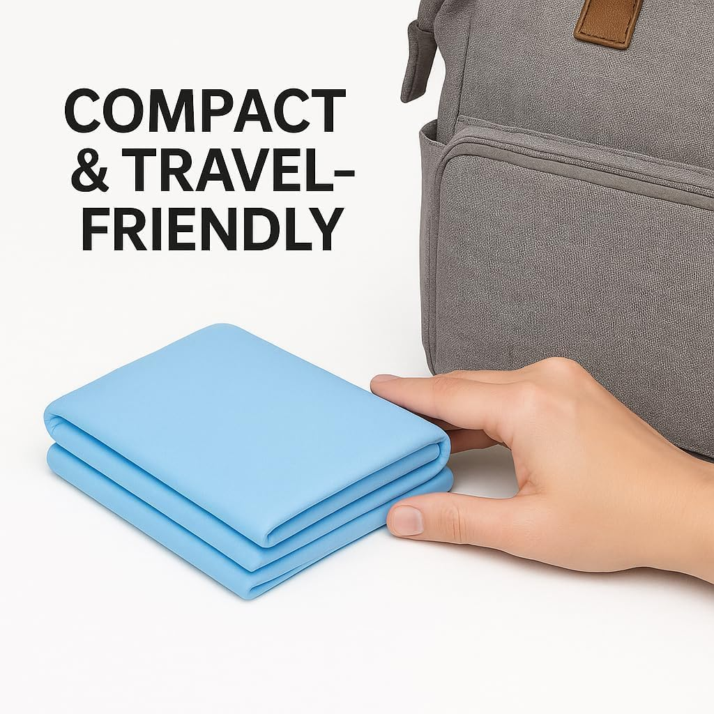 Premium Baby Changing Pads &ndash; Pack of 100 Disposable, Leakproof & Ultra Absorbent Nappy Change Mats | Soft, Hygienic & Travel-Friendly Baby Changing Pad Liners for Crib, Car, 45 * 33CM image number 4