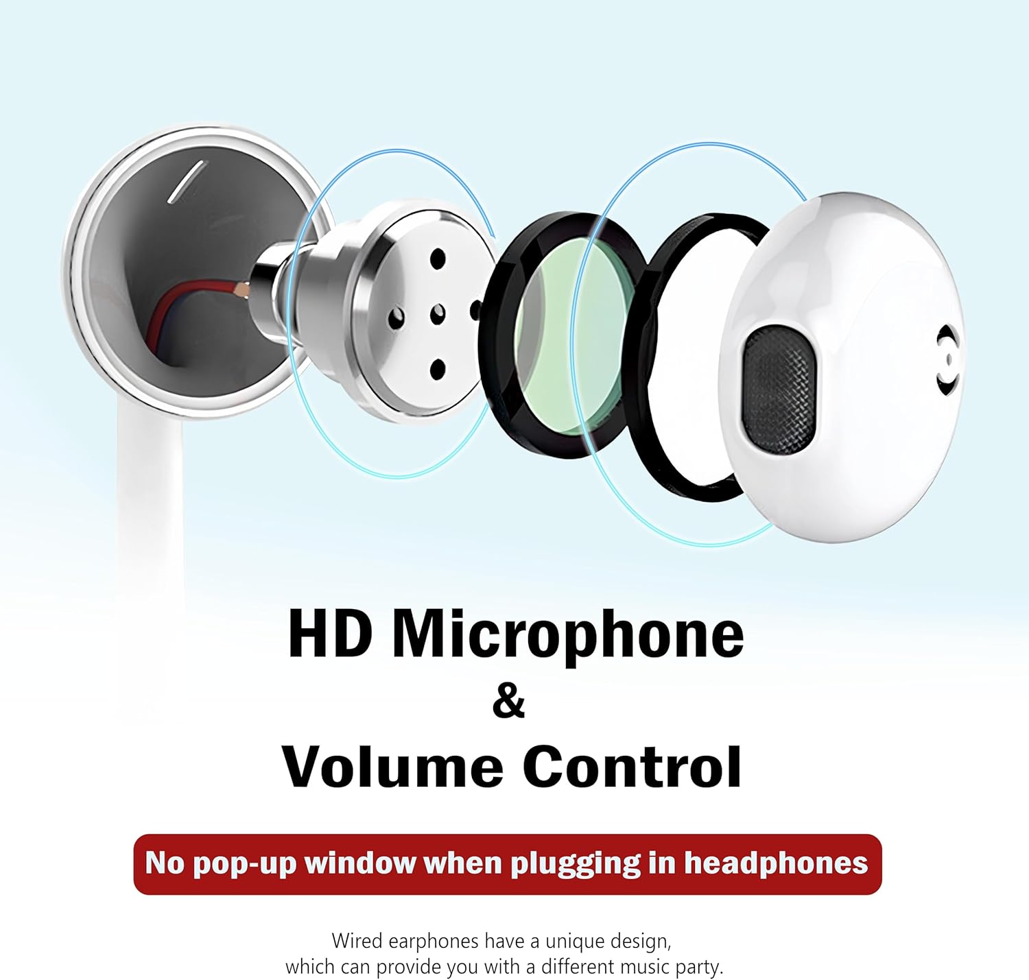 2 Pack USB C Headphones Wired Earphones USB C Earphones Type C Headphones in Ear Earbuds Wired with Mic &Volume Control for Iphone 15 plus Samsung Galaxy S23 S22 S21 FE Ipad Pro Huawei Google Pixel image number 2