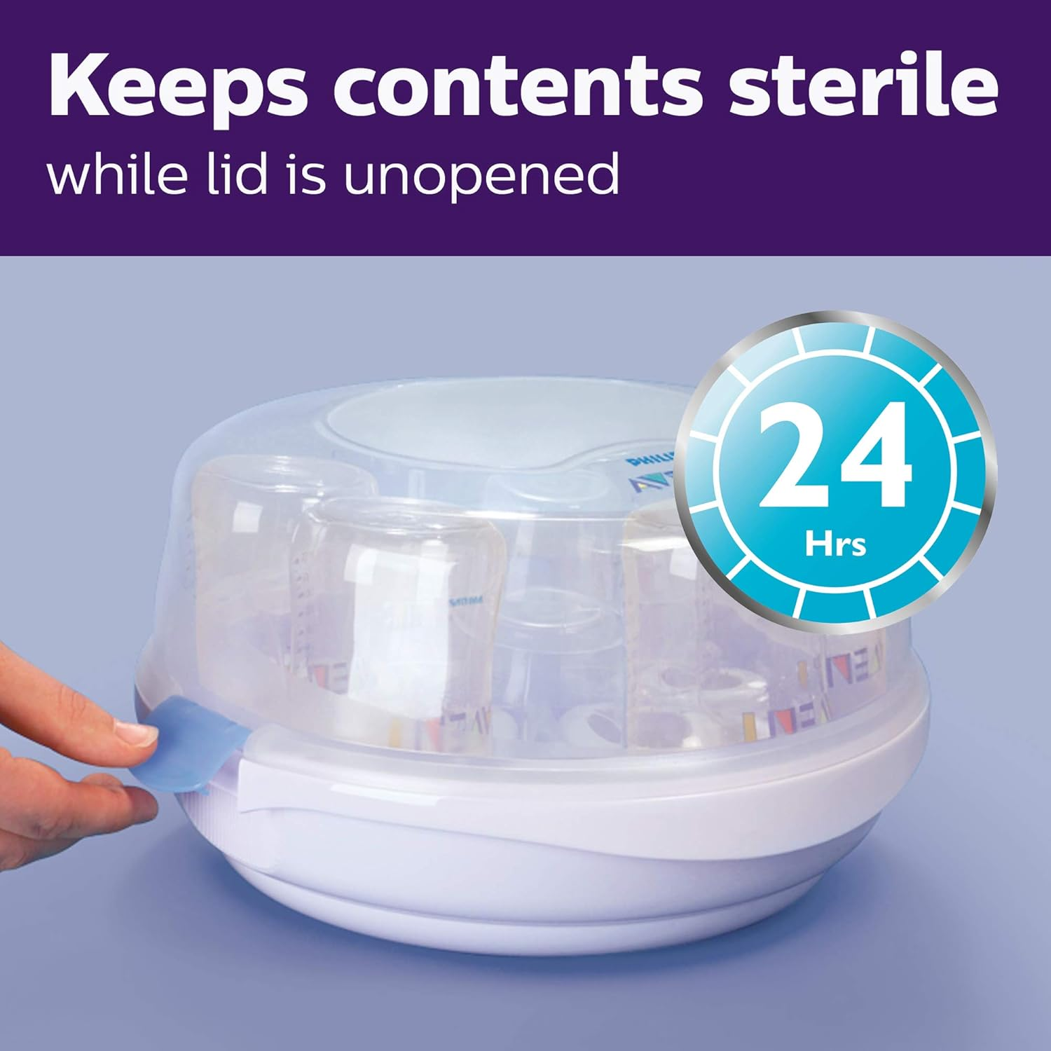 Philips AVENT Microwave Steam Sterilizer image number 5