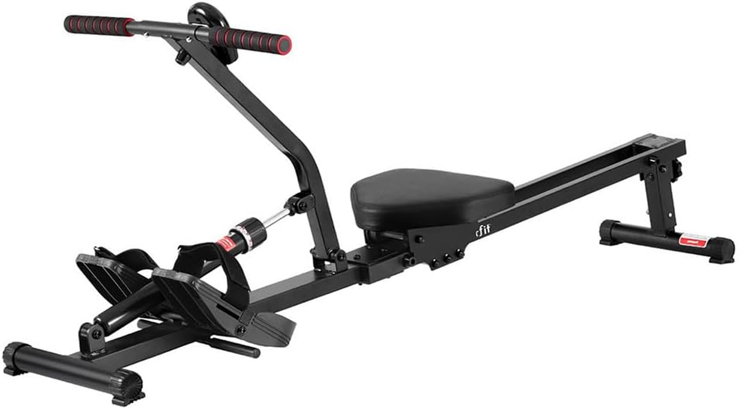 Everfit Hydraulic Rowing Machine Rower 12 Levels Resistance Fitness Gym Cardio image number 6