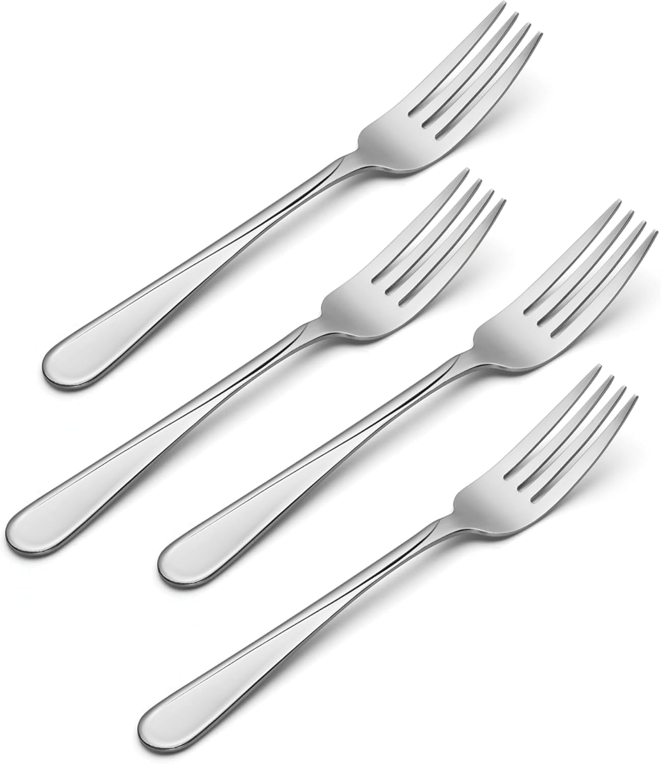 Oneida Flight Everyday Flatware Dinner Forks, Set of 4 image number 1