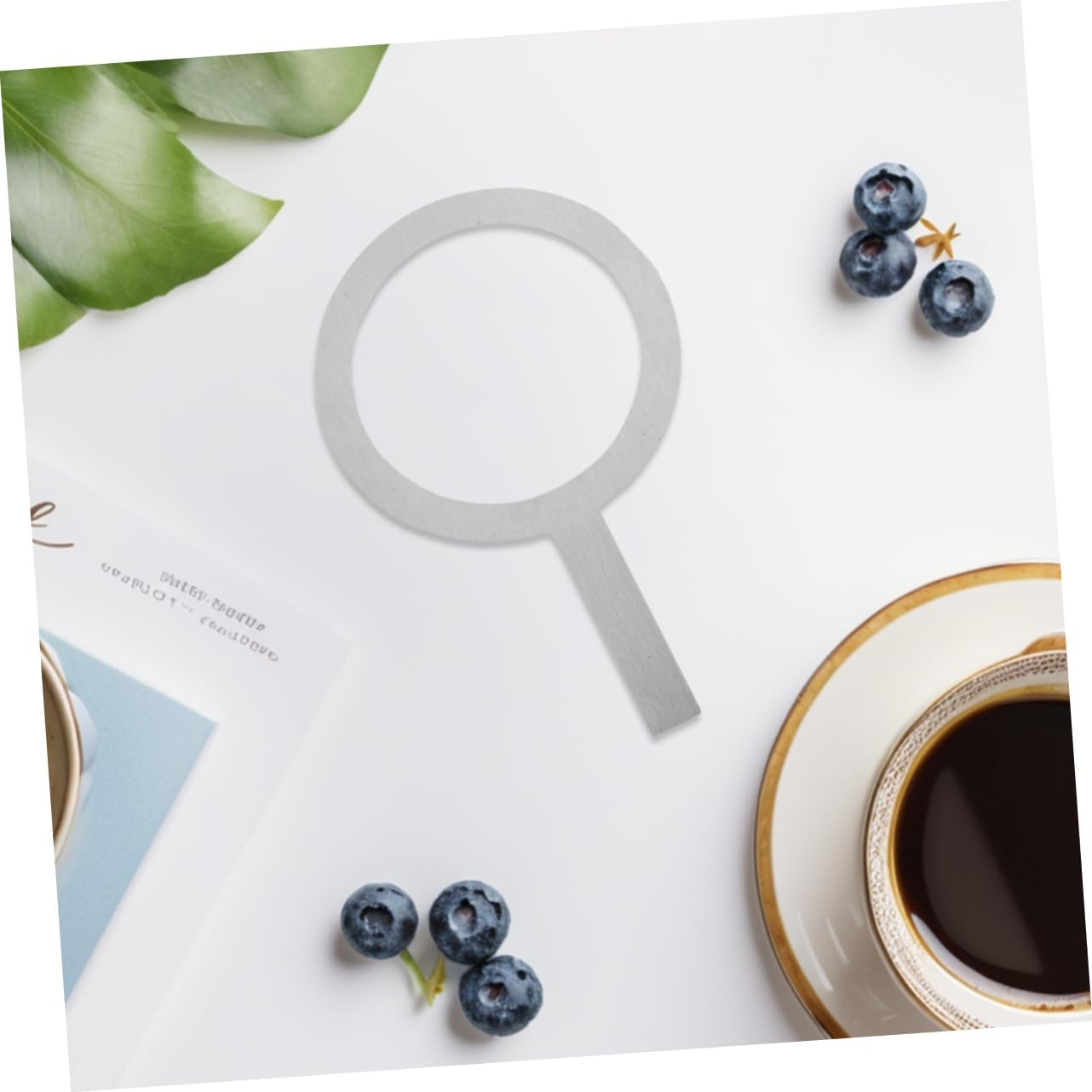 SHINEOFI 4Pcs Stainless Cup Rim Brulee Making Tool for Milk Tea and Espresso Heat Resistant Gasket Cover for Stylish Beverage Presentation Easy to Clean Design image number 1