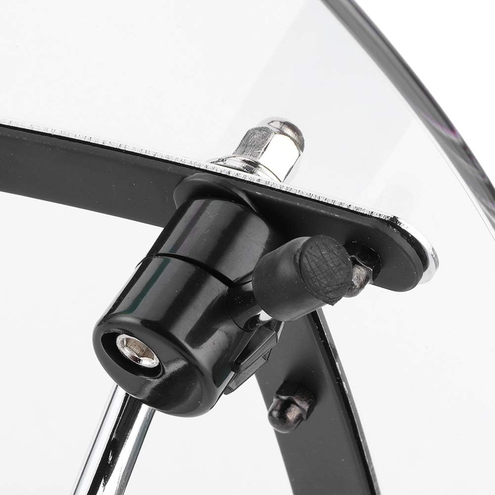 Universal Motorcycle Windshield Windscreen Mounting Handlebar ABS Maximum Durability (Transparent) - Transparent image number 5