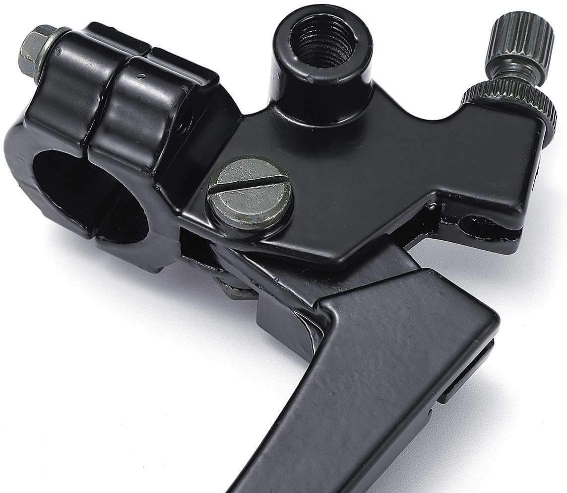 GLXAU Pair Motorcycle Brake Clutch Levers Black for Honda CG 125 Aluminum Alloy Motorbike Brake & Clutch Lever Cable Front Brake image number 4