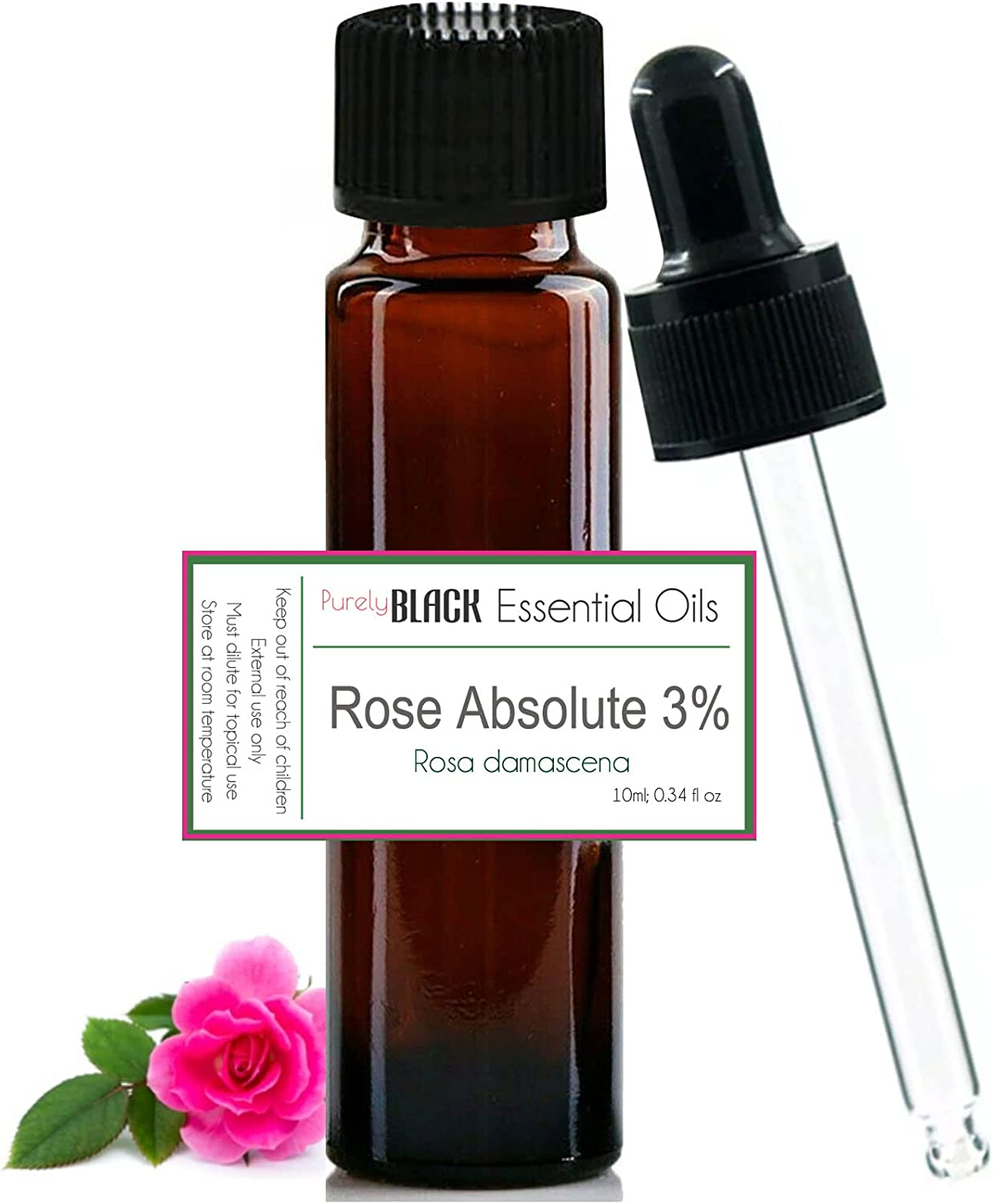Purelyblack [ Red Roses ] a Fresh, Dewy Bouquet of Seven Exquisite Red Roses. Best Rose Perfume for Women. Eau De Parfum. Ladies Essential. Long Lasting Perfume Travel Size Roll on 10Ml image number 2