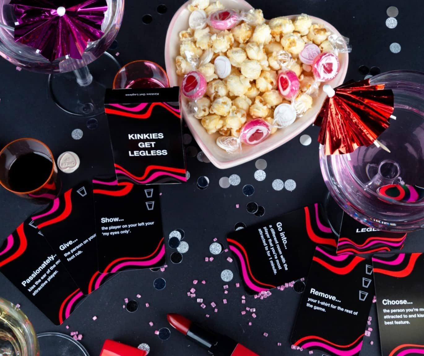 Kinkies Get Legless Drinking Card Games- What&rsquo;S Played in the Room Stays in the Room Drink or Dare Game- Fun, Brutal Drinking Games for Adults Party, Hen & Stag or Any Other Parties