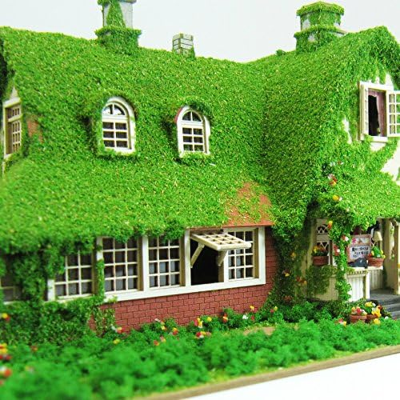 Sankei MK07-22 Mini Art Kit, Studio Ghibli Series, Kiki'S Delivery Service, Kiki and Jiji'S House, 1/150 Scale, Papercraft image number 1