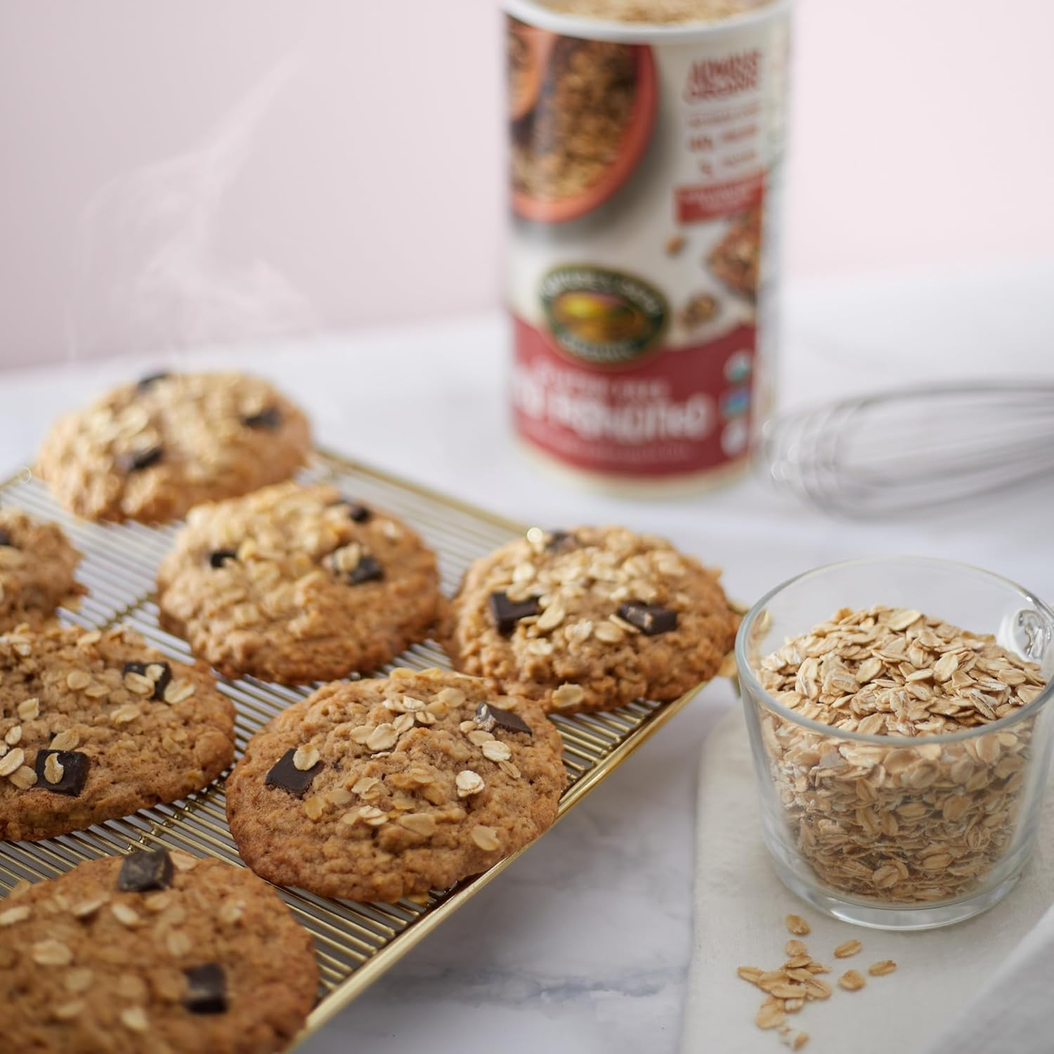 Nature'S Path Organic Old Fashioned Oats Oatmeal, 18 Oz (Pack of 6), Gluten Free, Non-Gmo image number 4