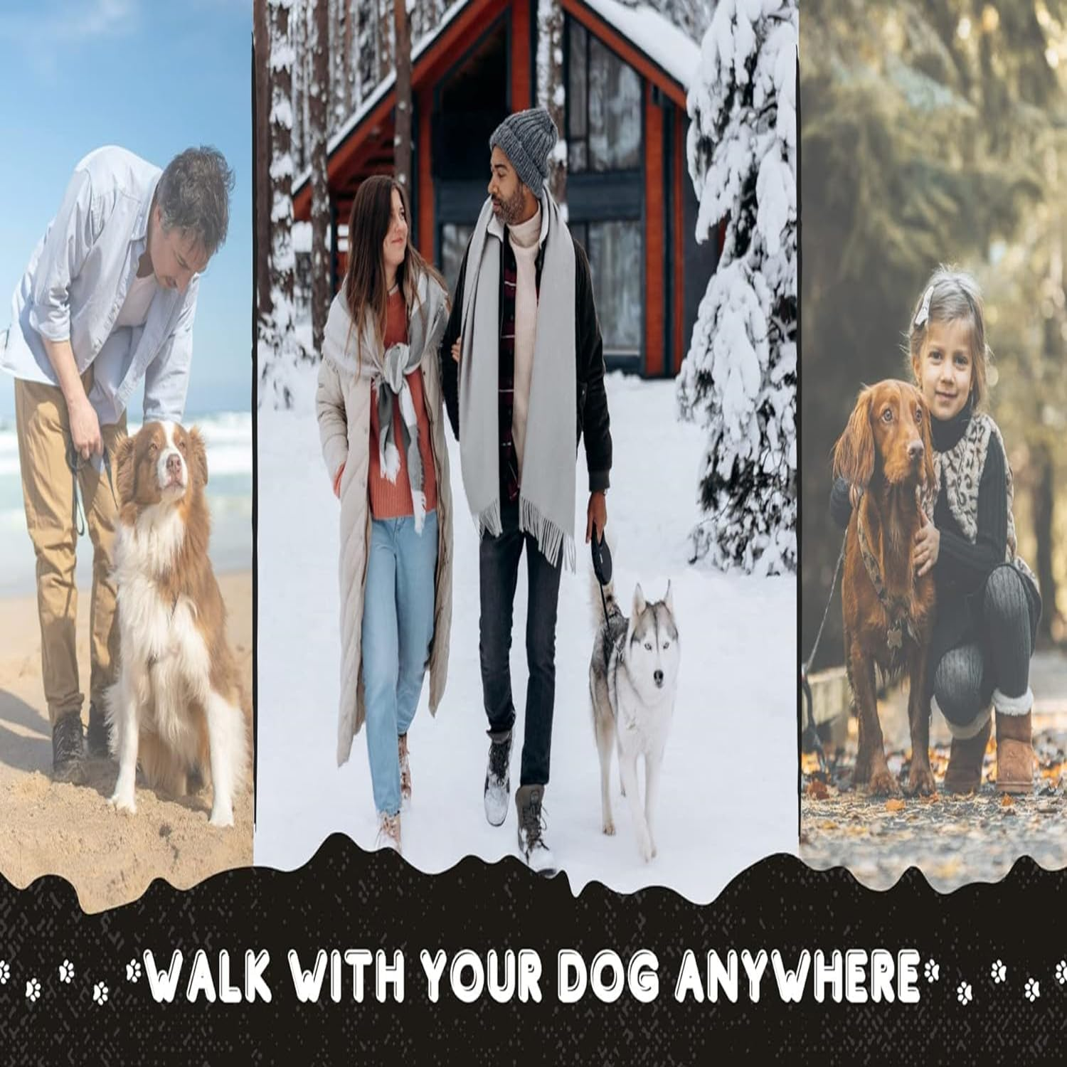 Dog/Puppy Obedience Recall Training Agility Lead 15Ft Long Nylon Training Dog Leash for Small Medium Large Dogs (Orange, 15Ft) image number 6