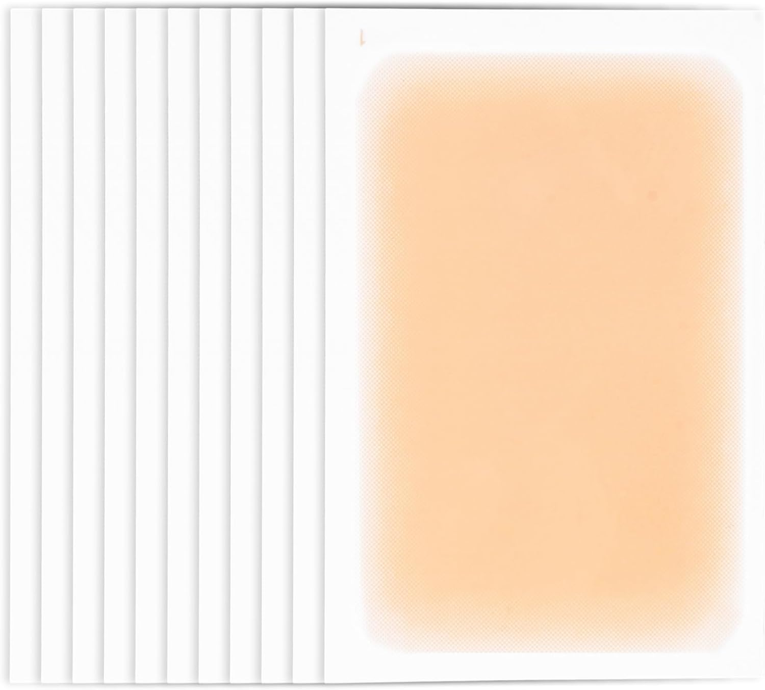 10 Pcs Tattoo Cover up Patches, 13X8.5Cm Invisible Waterproof Body Concealer Stickers, Natural Finish for Tattoos & Scars, Makeup Sticker Tape image number 3