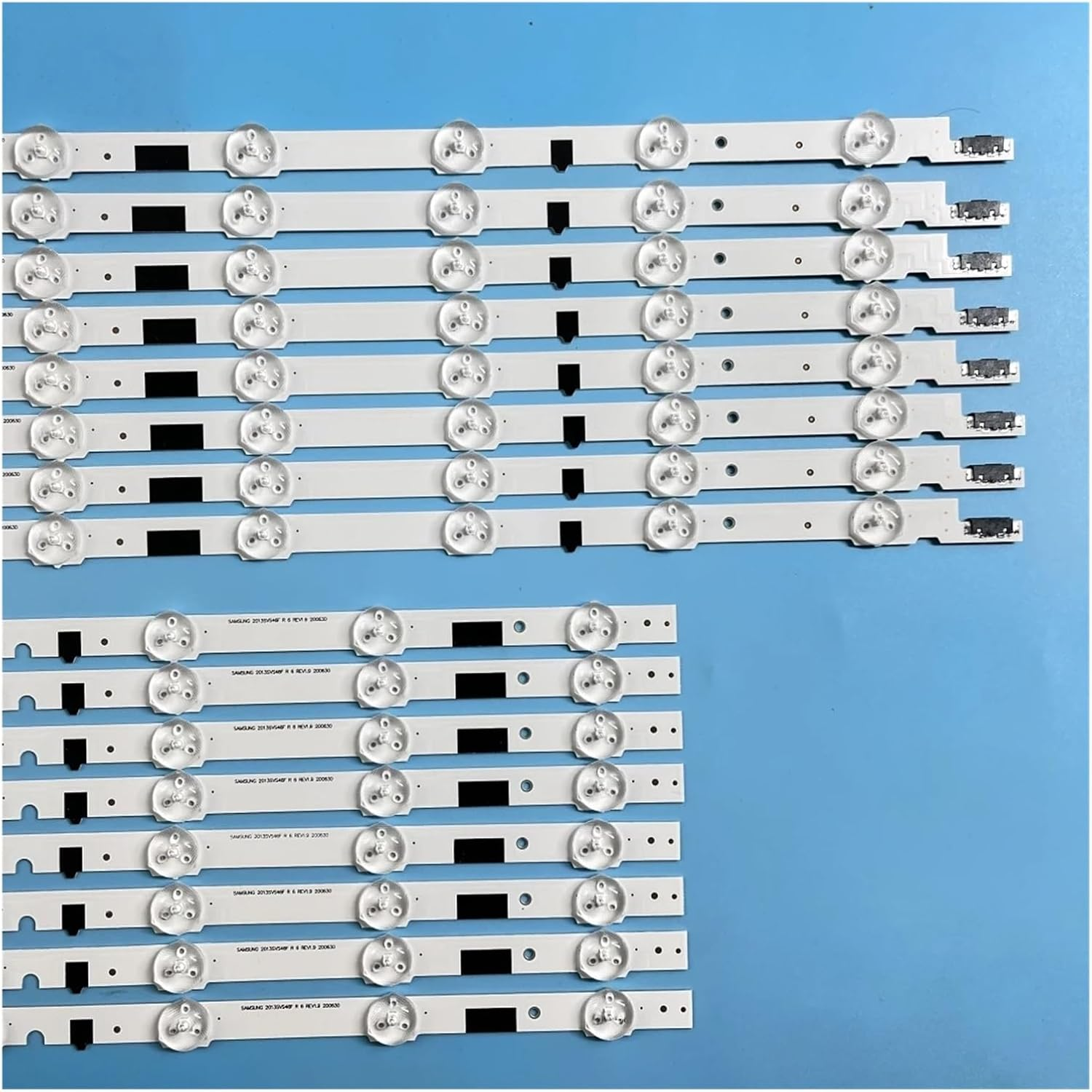 LED Strip for UA46F8000 UE46F5000 UA46F5070 UE46F6400AW 2013SVS46F R6 L9 D2GE-460SCA-R3 D2GE-460SCB-R3 25308A 25309A (Color : 16 Piece 1TV)