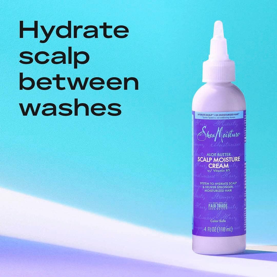 Shea Moisture Aloe Butter Scalp Moisture Cream 118 Ml image number 1