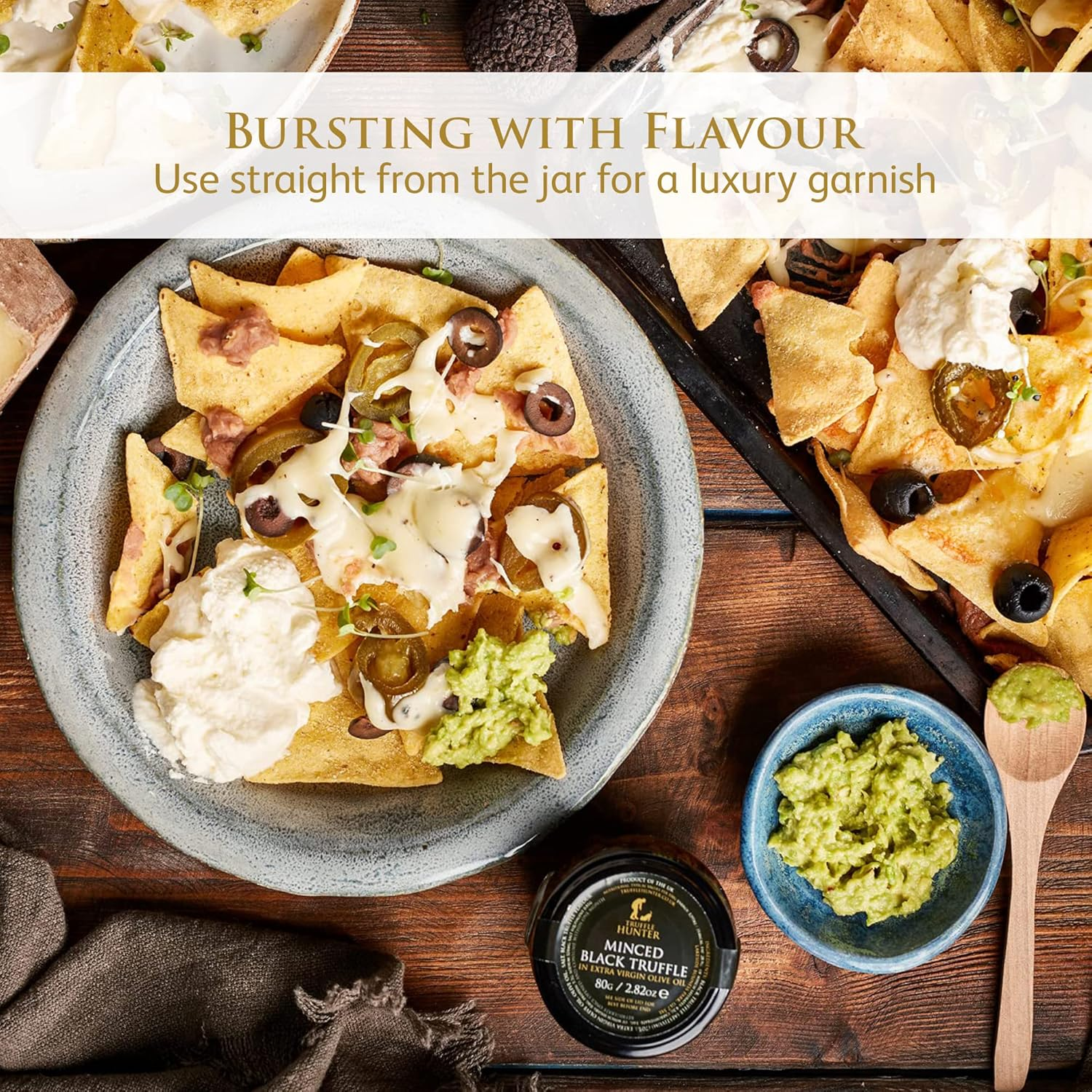 Minced Black Truffle Large (80G) by Trufflehunter - Preserved in Extra Virgin Olive Oil - Vegan, Vegetarian, Kosher and Gluten Free - No MSG, Non-Gmo image number 6