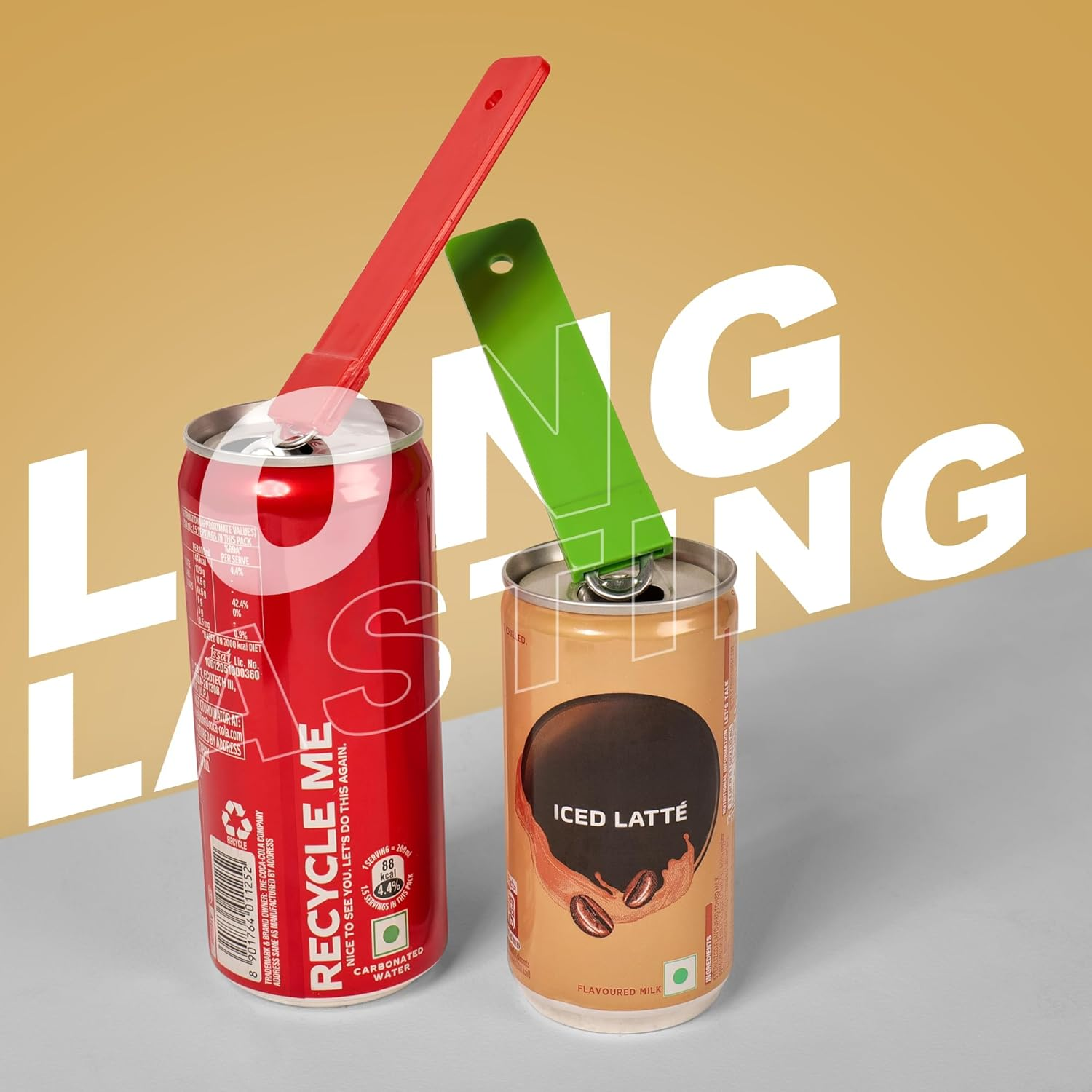 Pop Can Opener &ndash; 4 Pack Beer Can Opener, Soda Can Tab Opener, Party Essential Tool, Great Tool for Bartenders image number 2