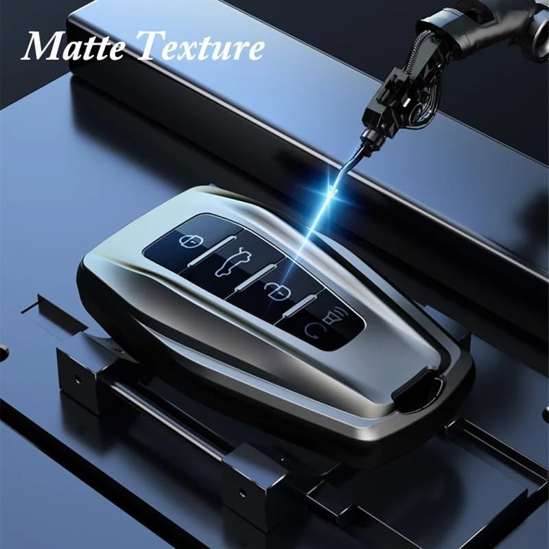 Ontto Car Key Fob Cover Fit for Geely EX5 Galaxy L6 L7 E8 E5 Proton E.Mas 7 2026 2025 2024 Key Holder TPU Smart Key Shell Case Keyring Keychain Auto Styling Accessories 3 Buttons A1 image number 1