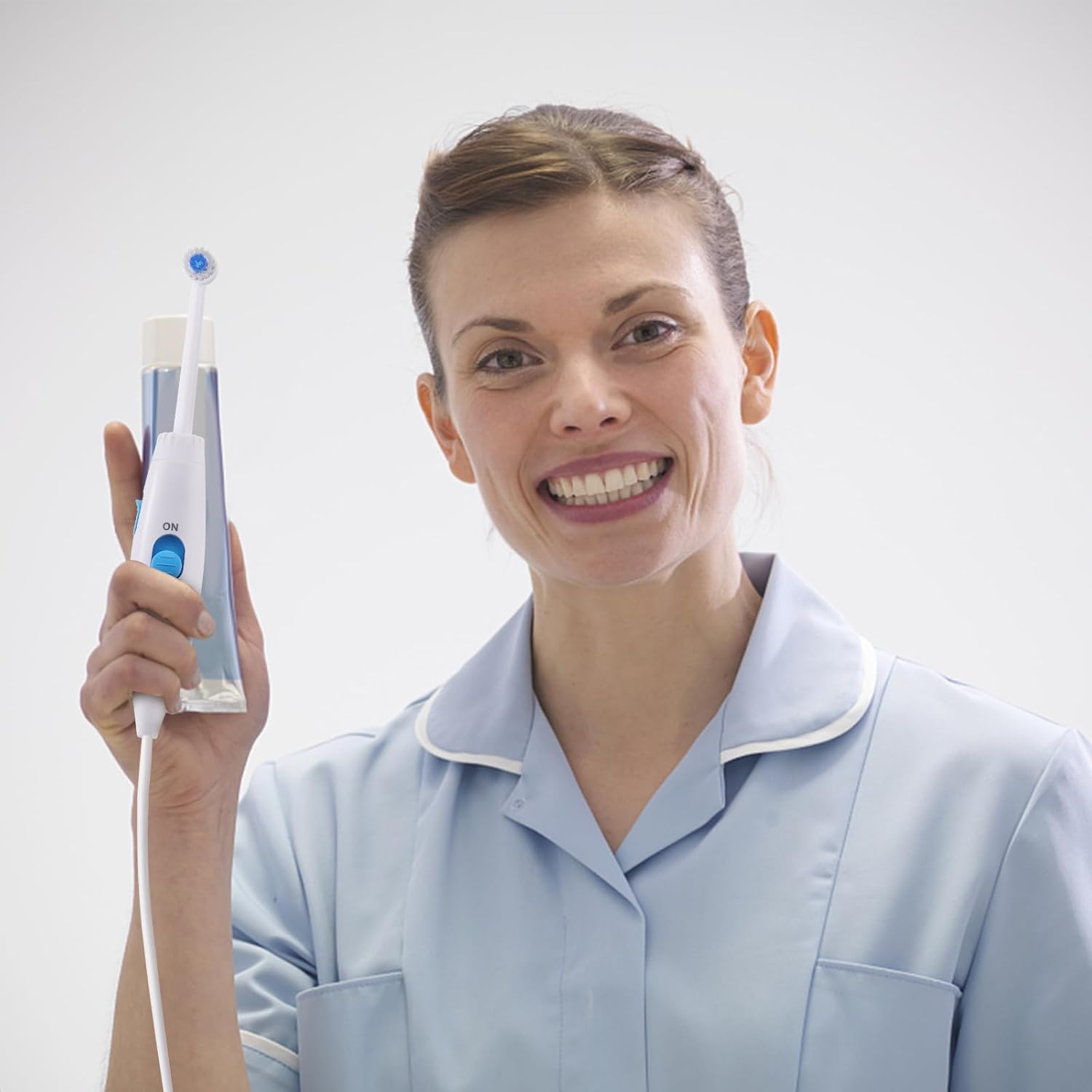 Oralphi Replacement Hose and Handle Parts Compatible with Waterpik Water Flosser WP-100 WP-300 WP-660 WP-900 Series Oral Irrigator, Plastic Handle, Oral Hygiene Accessories (Slide Switch) - Slide Switch image number 4