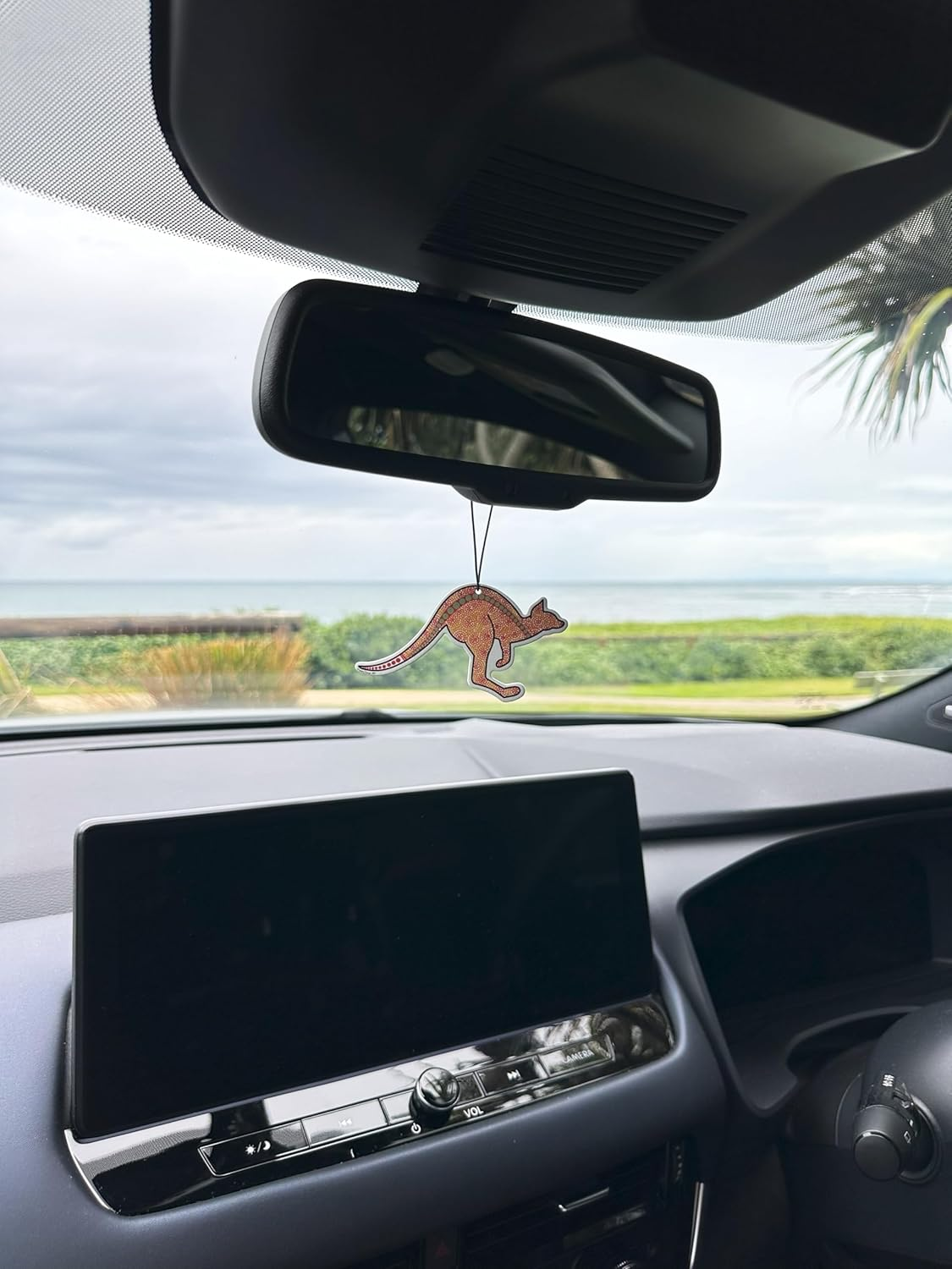 Dreamtime Air Kangaroo Car Air Fresheners &ndash; Citrus Scent, Pack of 3 | Cute Hanging Design for Car, Office or Home | Long-Lasting Essential Oil Fragrance image number 3