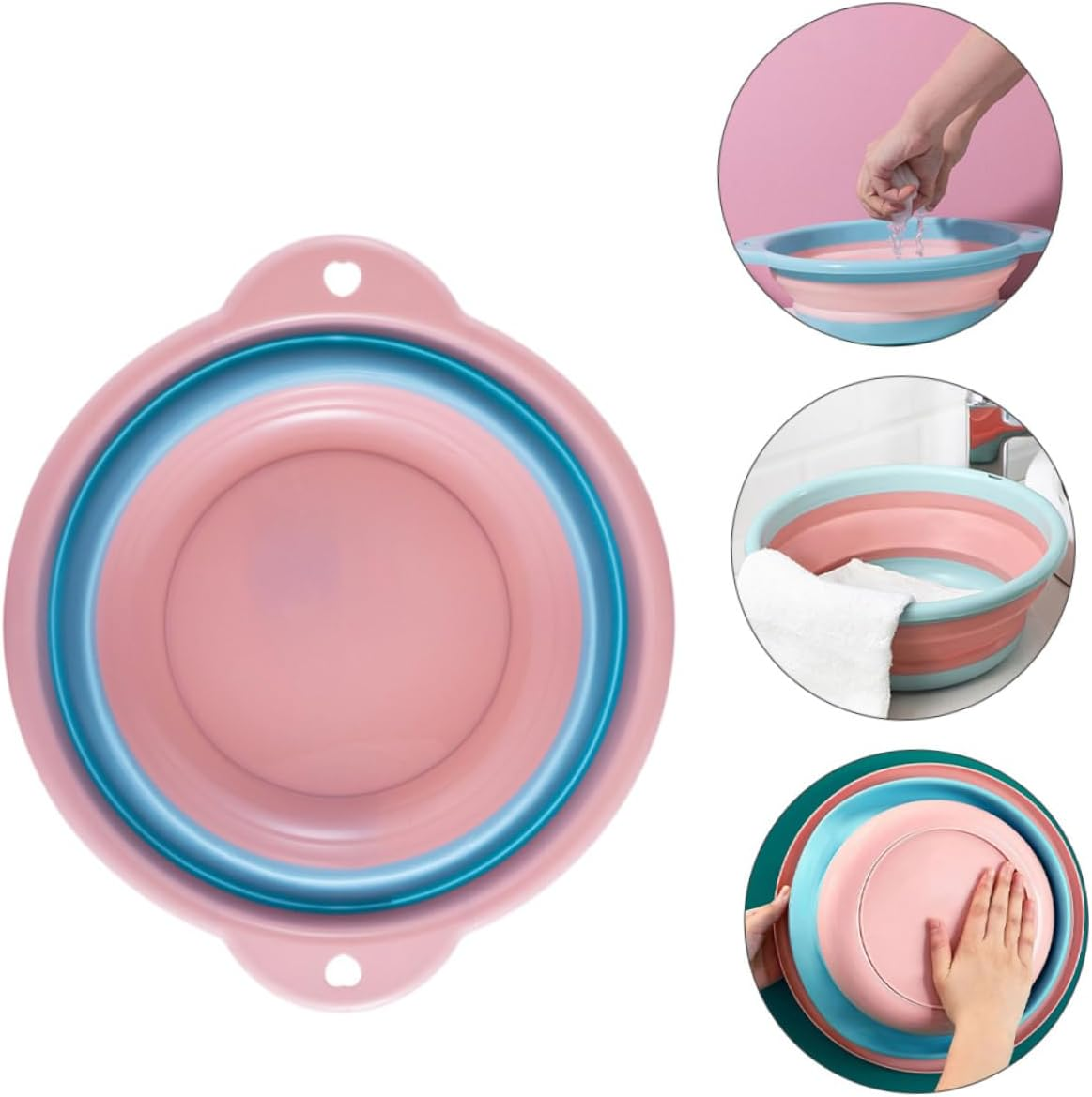 BIUDECO Multipurpose Foot Bath Basin Household Water Bucket for Soaking Laundry image number 1