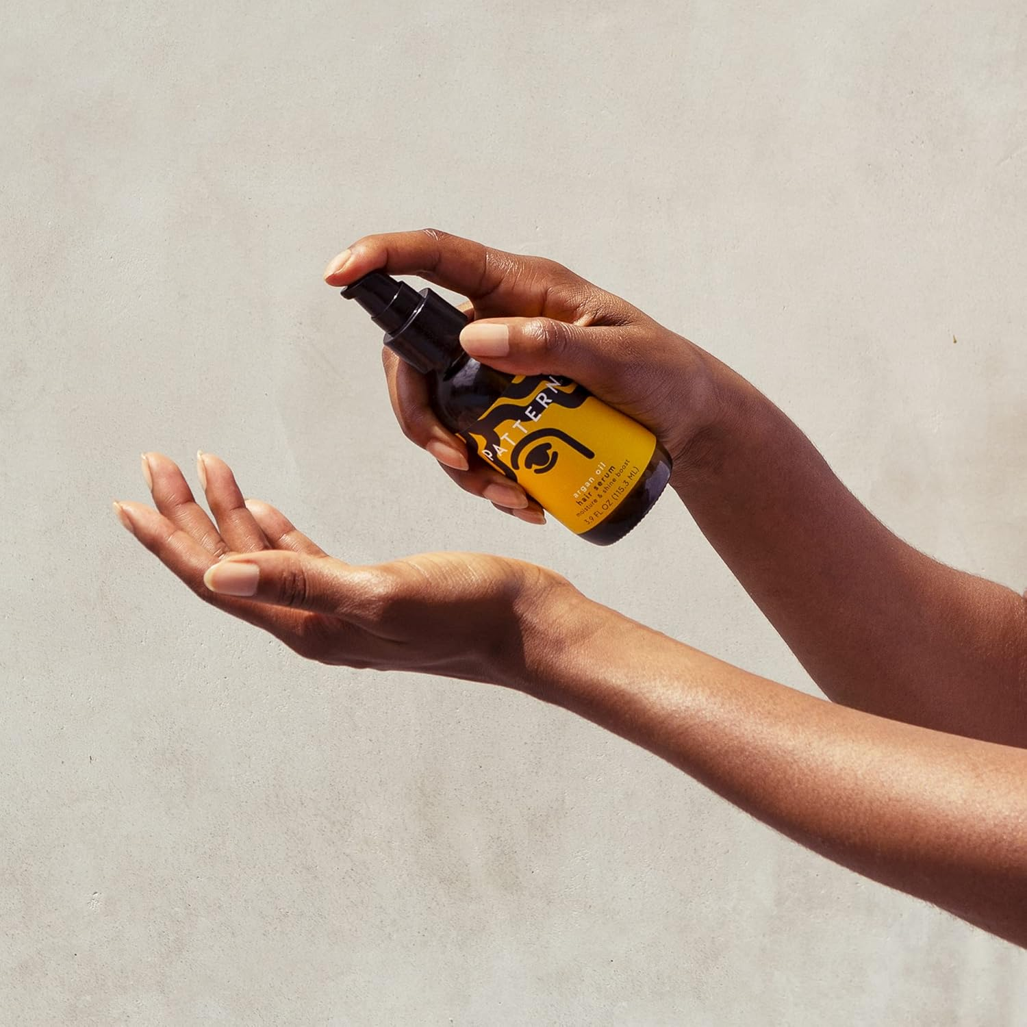 Pattern Argan Oil Hair Serum 120Ml - Treatment for Moisture and Shine Boost, Stay Soft, Smooth & Protected against Moisture-Loss - Hair Serum for Curly Hair image number 1