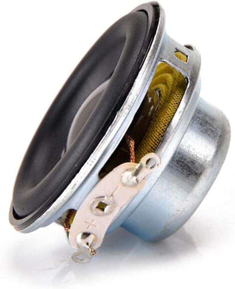 Daiilg 2Pcs 40MM Mini Audio Portable Speakers 16 Core 4 Ohm 5W Full Range Speaker Rubber Side Ndfeb Magnetic Speaker image number 5