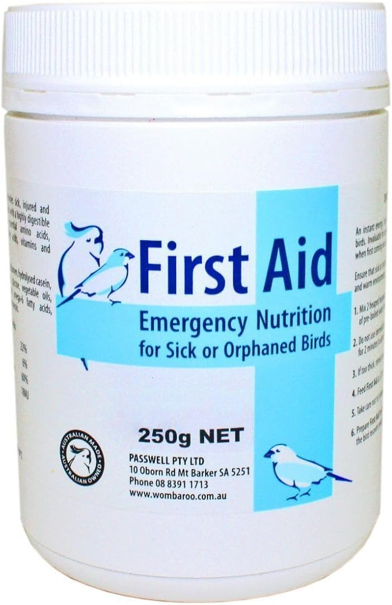 Wombaroo First Aid for Birds 250 G