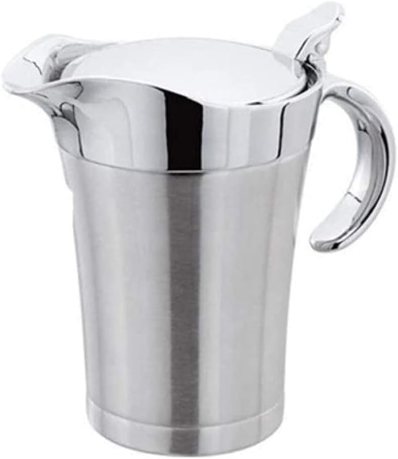 750Ml Gravy Boat Stainless Steel Body &ndash; Double Insulated Jug Ideal for Gravy, Custard & Cream image number 1