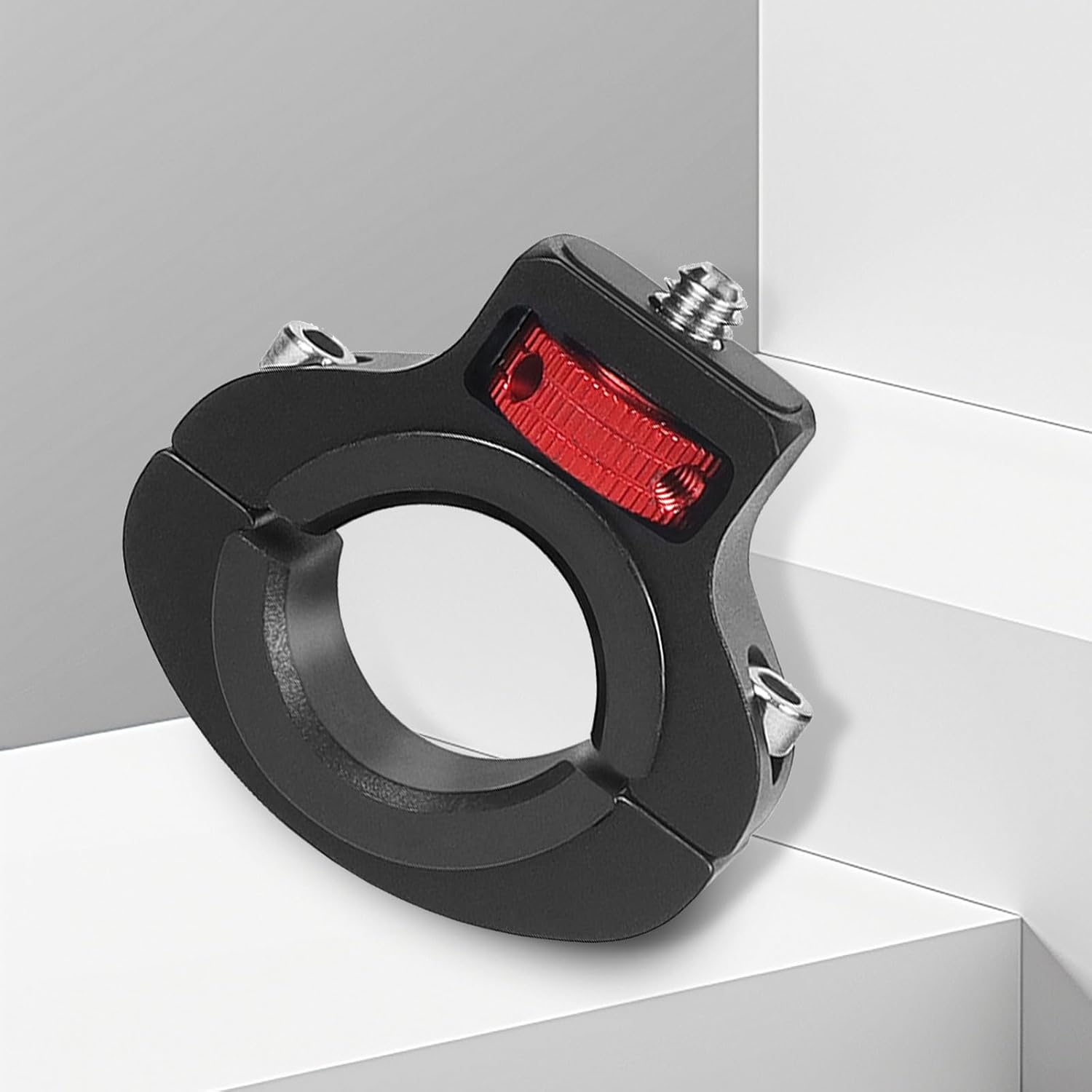 Aiyraa Bicycle Mount Camera Mount 360&deg; Rotatable Clamp for Handlebars, Action Camera Mount for Bicycle and Motorcycle, 1/4 Mount for Gopro and Other Action Cameras image number 1