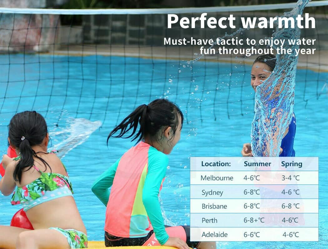 Solar Swimming Pool Cover 400 Micron Outdoor Bubble Blanket Heater 11 X 4.8M 11X4.8M (Real 400 Micron) 11X4.8M (Real 400 Micron) image number 4