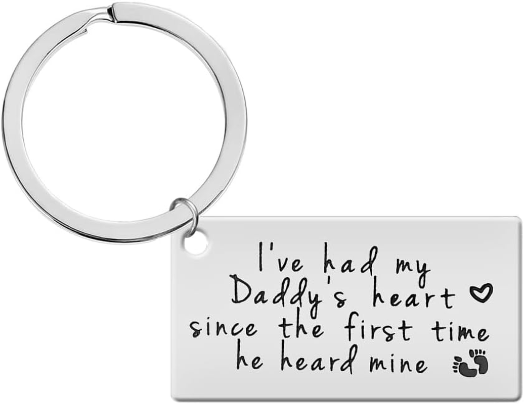 First Father Day Gifts for New Dad Daddy to Be Gifts for 1St Time Dad Father Pregnancy Announcement Presents for Dada Daddy Birthday Gift Keychain for Son Husband Fathers Day Presents for Son in Law image number 6