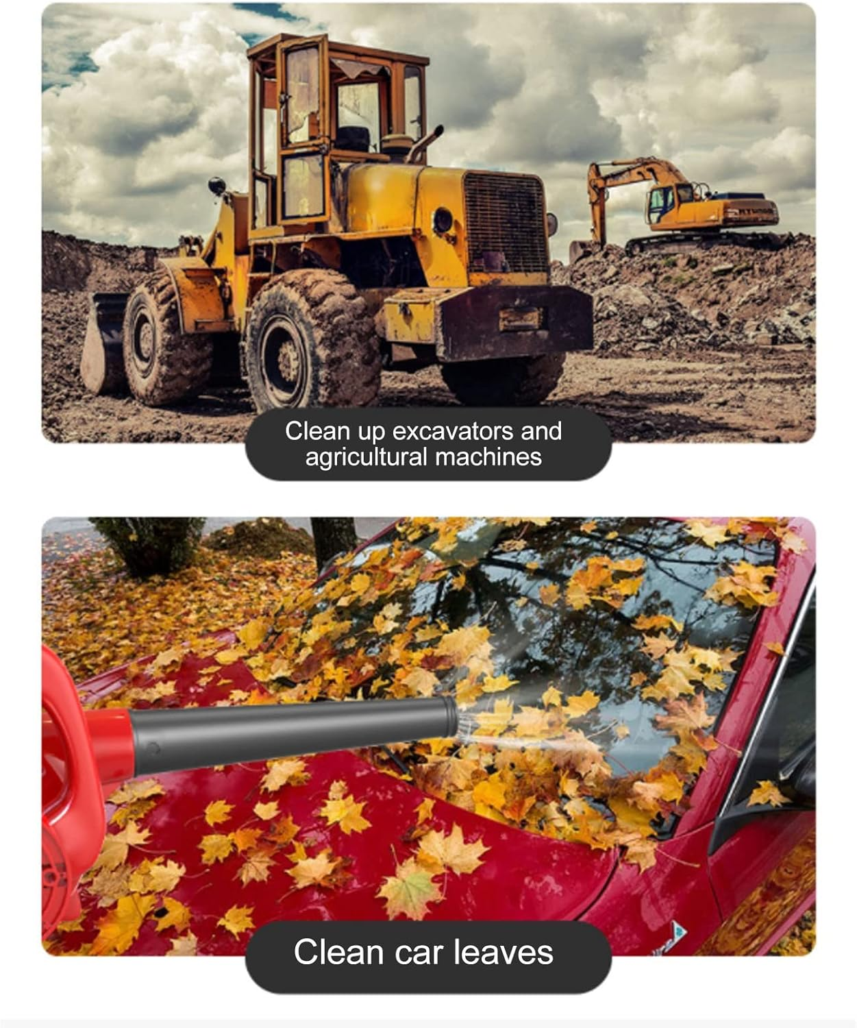 Leaf Blower, Blowers for Lawn Care Lightweight Electric Leaf Blower Electric Blower Handheld Leaf Blowing Machi for Lawn Care, Yard, Garage, Patio, Blowing Leaves and Snow (24V)