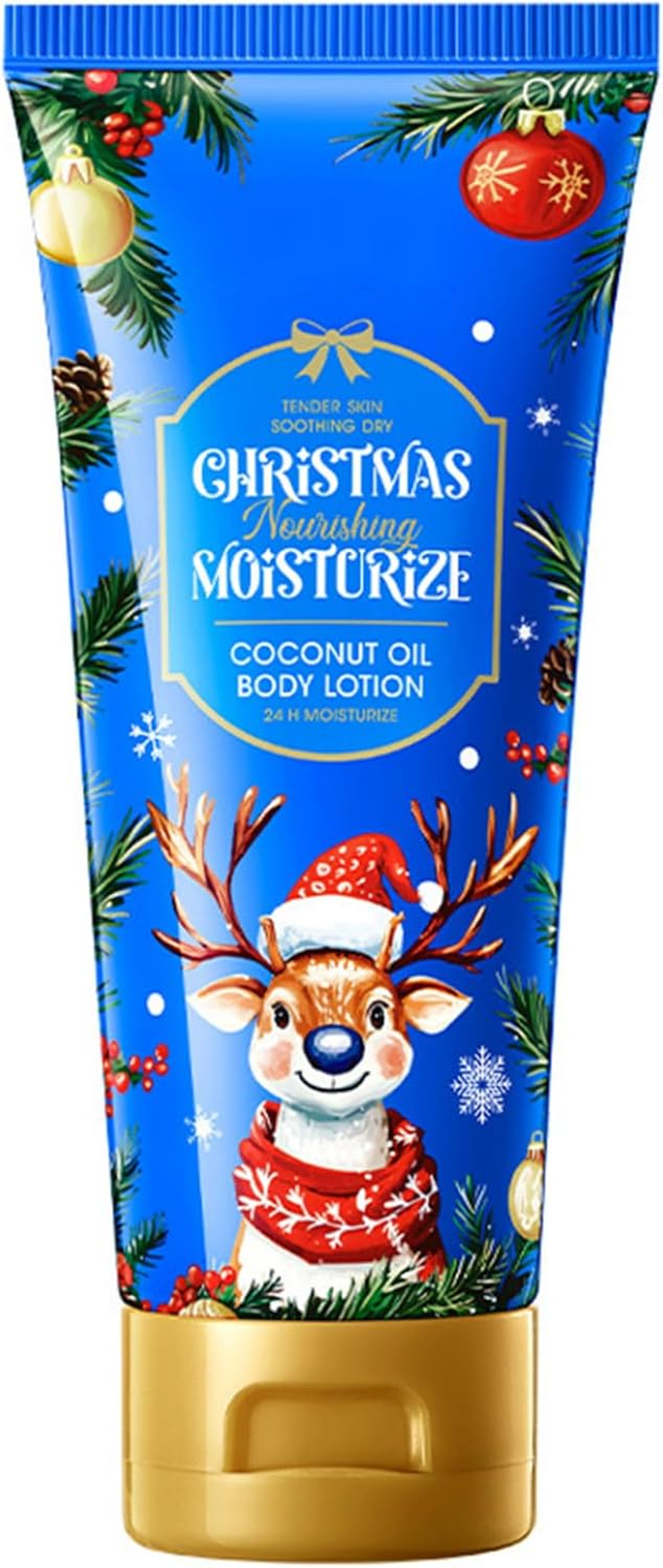 Hedmy Christmas Body Lotion with Pomegranate Shea Butter and Coconut Cream for Holiday Skincare Red Pomegranate One Size
