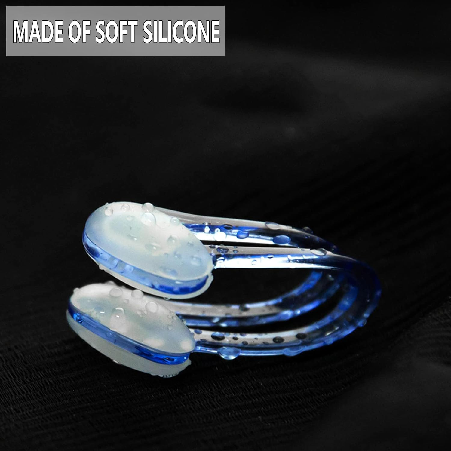 Waterproof Swimming Earplugs & Nose Clip Set 2Pcs Unisex Adult Swim Gear for Pool Snorkeling image number 5
