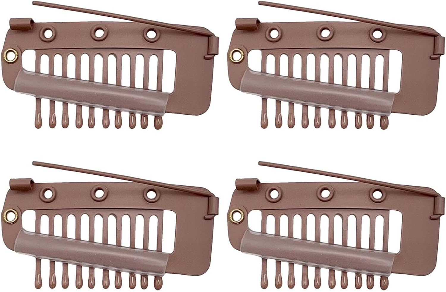 Chunni Dupatta Clip with Safety Pins | Hair Chunni Clips with Safety Pins | Strong Chunni Clip | Easy to Use Hair Extension Clips | Wig Clips for Hair Extensions for Women