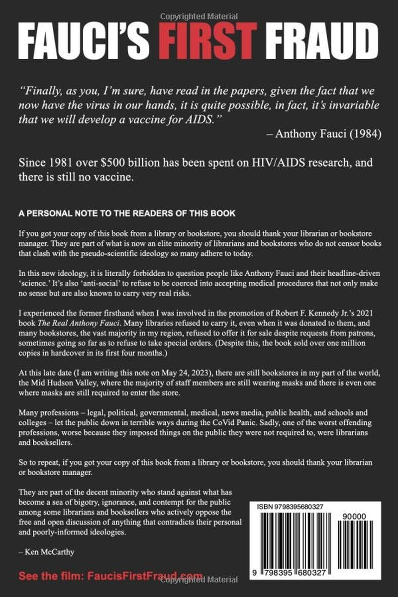 Fauci'S First Fraud: the Foundation of Medical Totalitarianism in America image number 1