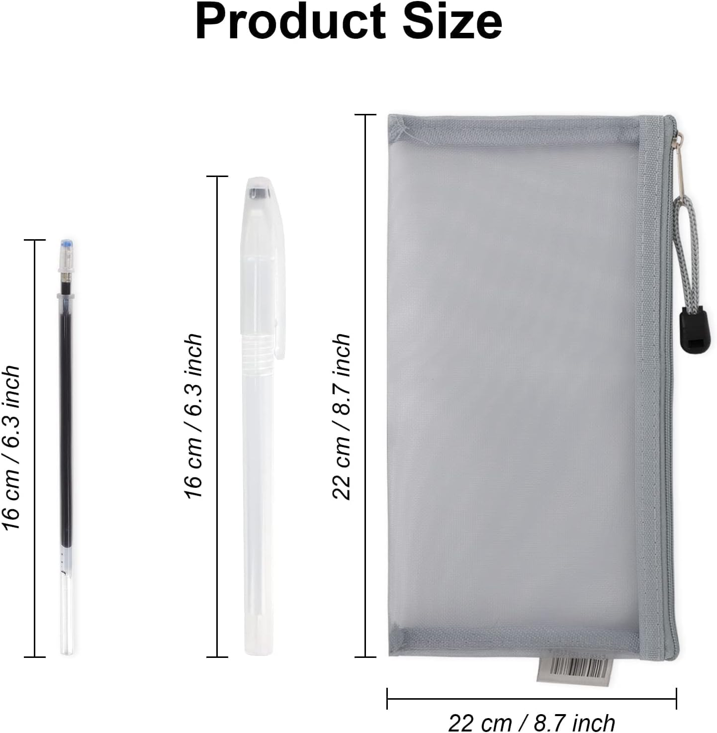 4 Colors Heat Erasable Fabric Pen Set, 8PCS Heat Erase Pen Shells with 40PCS Refills and 1Pcs Pen Storage Bag, Fabric Marking Pens for Sewing, Quilting, Leather, Dressmaker, Cloth image number 1