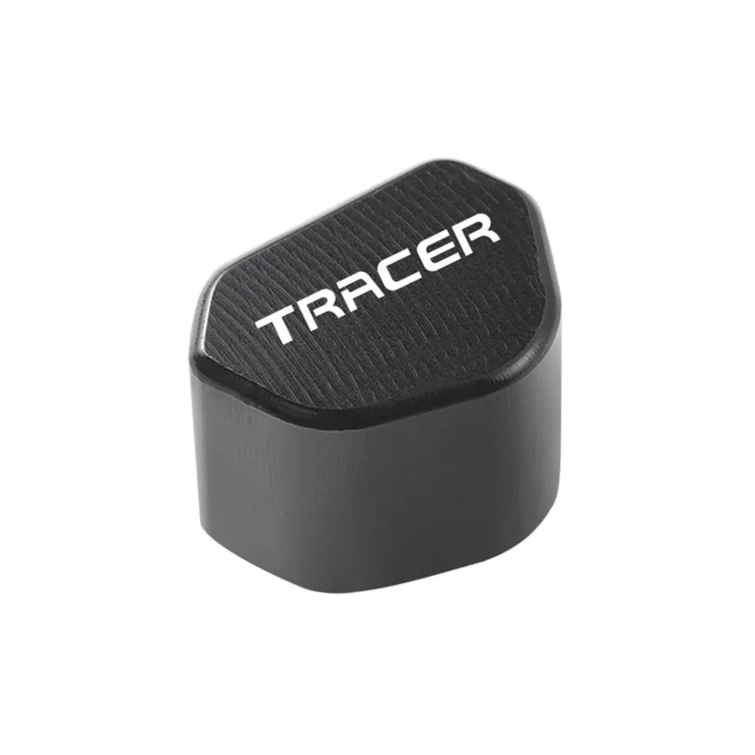 Yongduogongsi Compatible with Tracer 900 700 Mototcycle CNC Switch Button Turn Signal Switch Key Cap(Titanium)