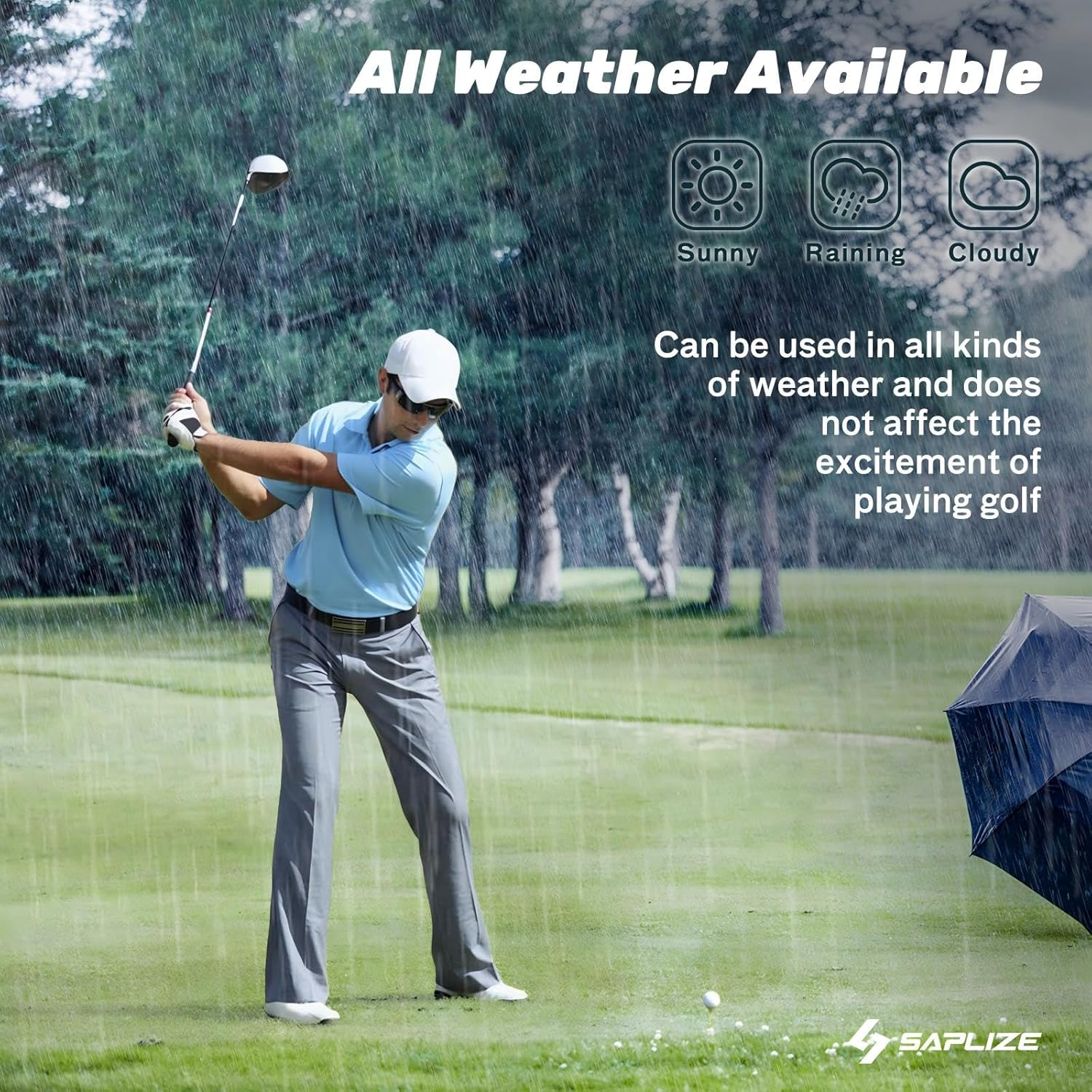 SAPLIZE Classic Rubber Golf Grips 13 Pack, High Feedback, Non-Slip, 13 Grips with Full Solvent Kit, Available in Standard/Midsize, CC01 Series image number 4