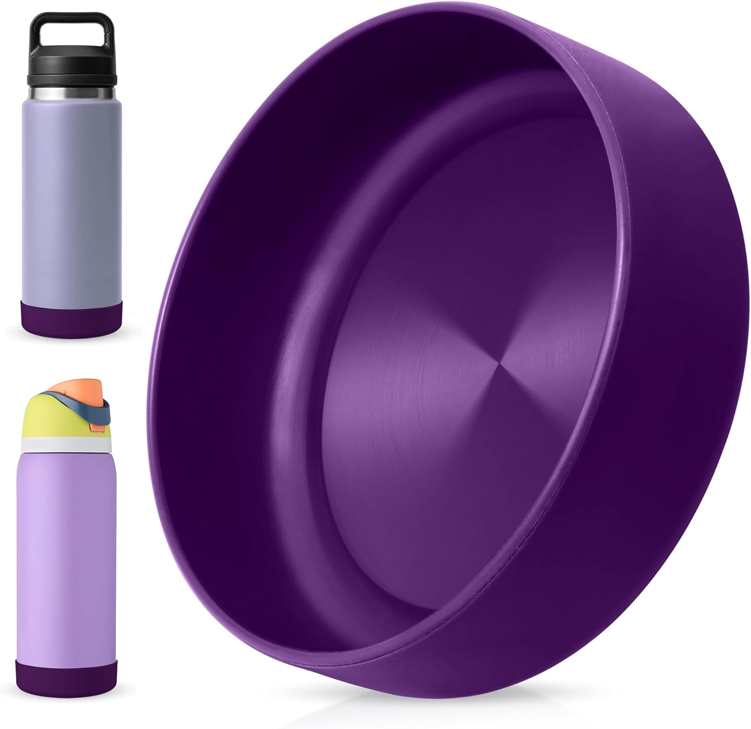 Water Bottle Boot, Compatible with Owala, Yeti, for Stanley Water Bottle Accessories, Sleeve Cover for Owala Freesip 32Oz, Yeti 26Oz, Anti-Slip Silicone for Stanley 36Oz Accessory