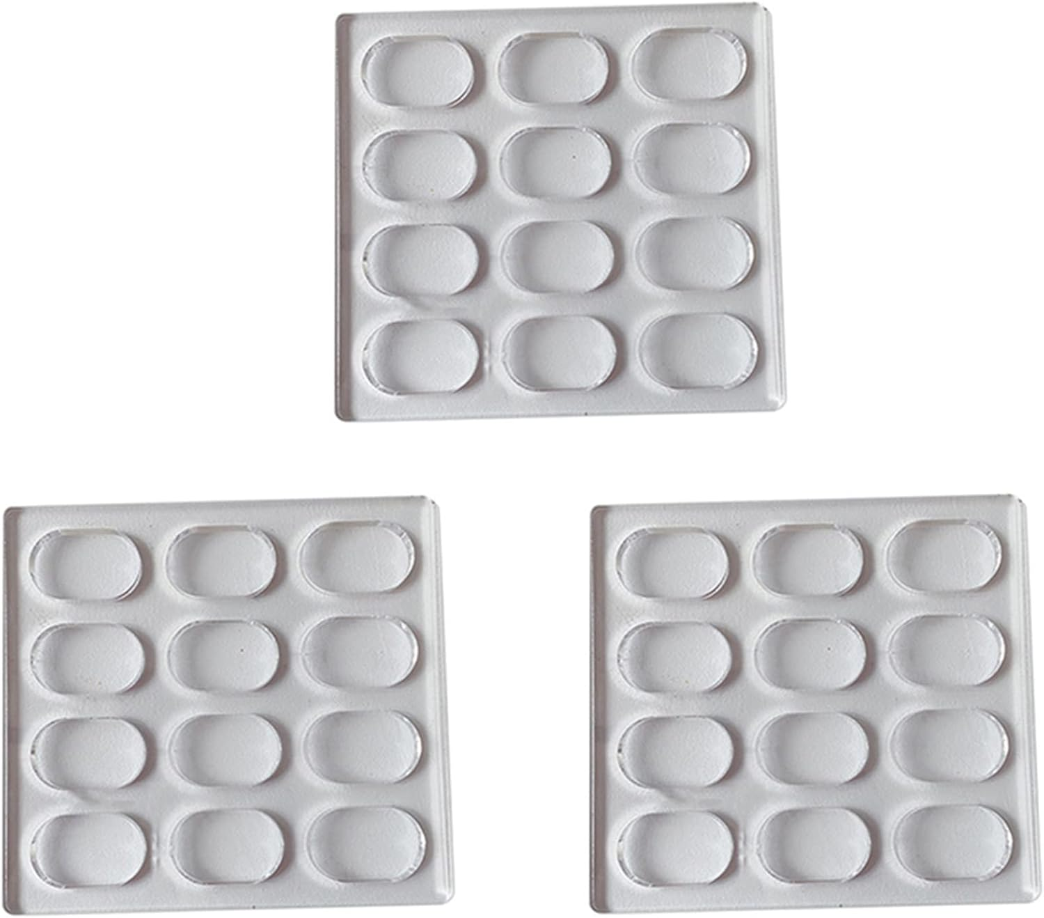 3X Clear Polycarbonate Dacquoise Cake Mold Oval Dakovaz Macaron Mould Cake Decorating Tool Bakeware image number 1