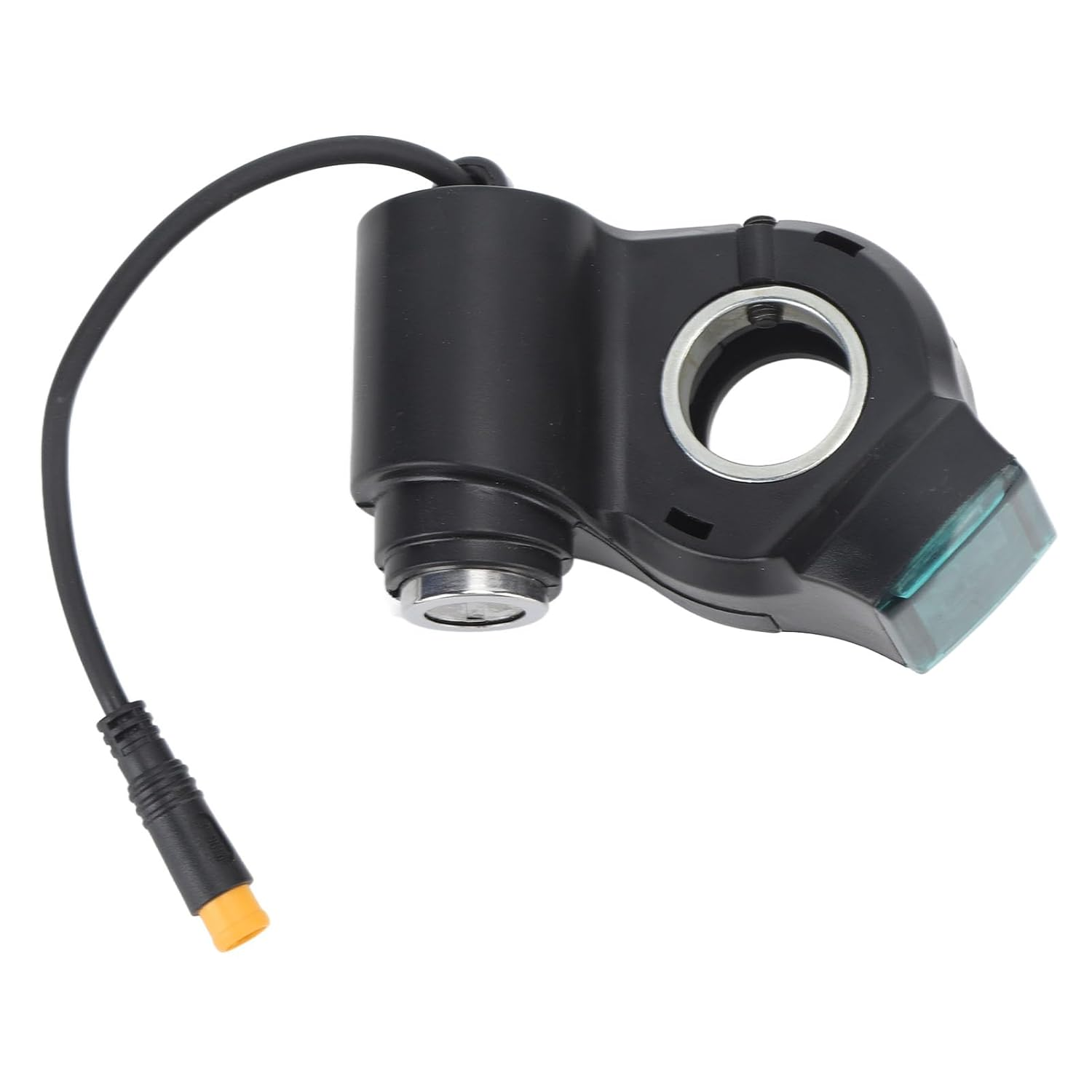 Electric Scooter Handlebar Switch Lock,10 Inch ABS 3 Pin Electric Scooter Key Switch Lock with Digital Battery Power Display,For Secure And image number 5