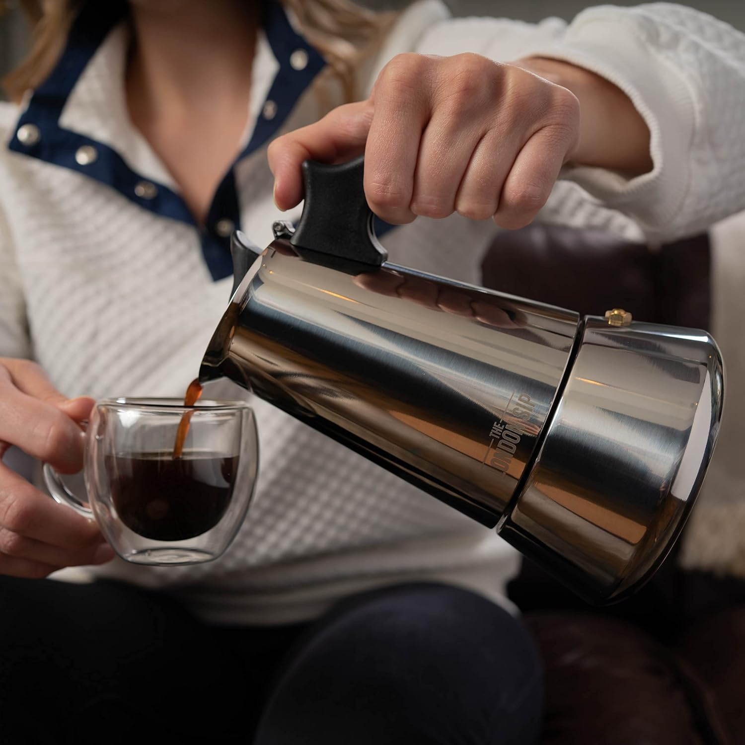 The London Sip Cold Brew Maker and Moka Pot Set image number 6