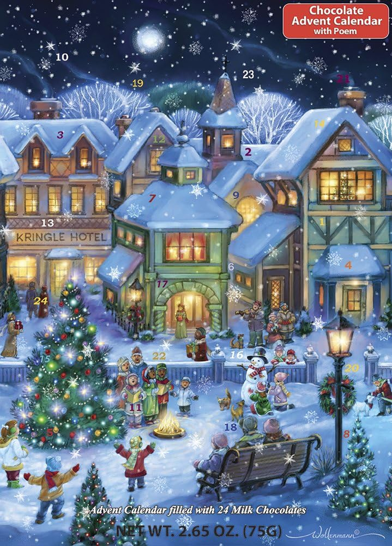 Holiday Village Square Chocolate Advent Calendar (Countdown to Christmas Calendar) image number 4