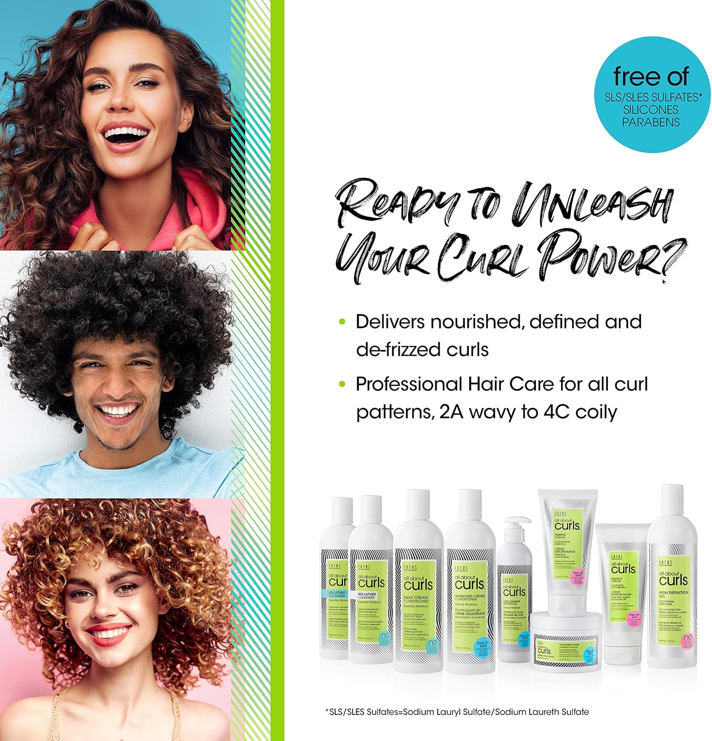 All about Curls Daily Cream Conditioner, 443.60 Ml image number 4