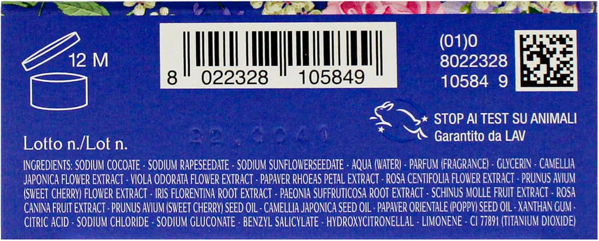 L'Erbolario Danza Di Fiori Soap 100 G image number 1