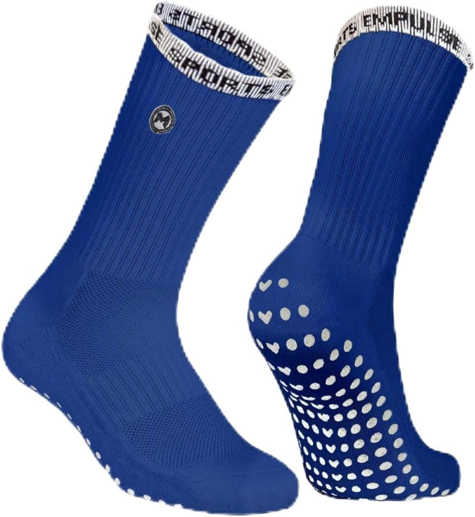 EMPULSE Grip Socks Pro Series | Non-Slip Athletic Socks for Men & Women | Cushioned Arch Support | Moisture-Wicking Gym, Yoga, Soccer, Football, Basketball Socks | Size 8&ndash;13 US